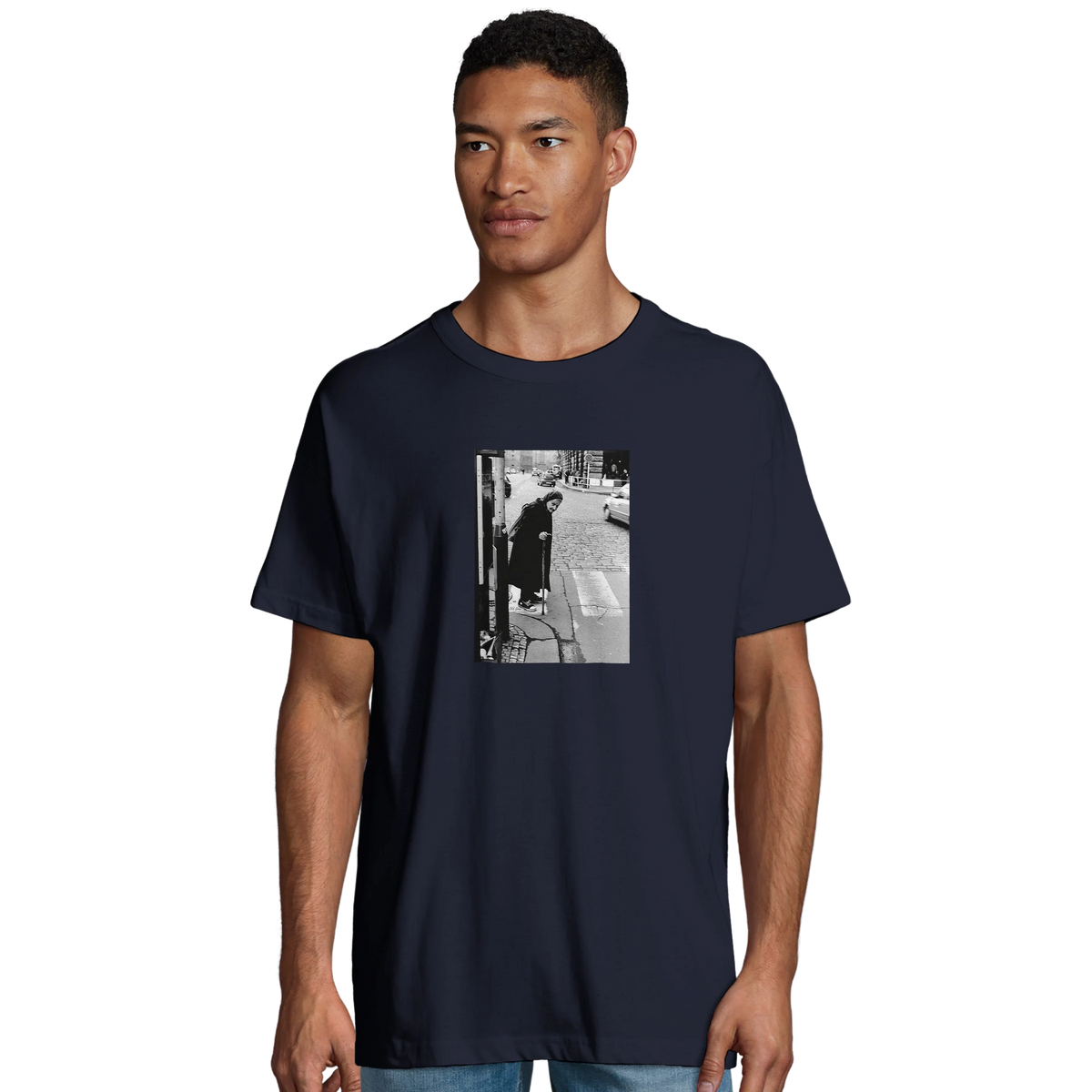 Respect - "Old Star" T-shirt French Navy 4