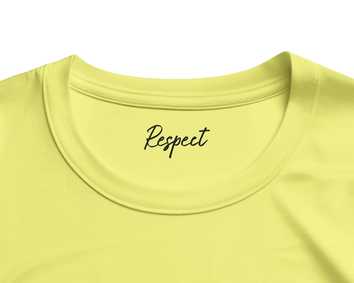 Respect - "Old Star" T-shirt Light Yellow 2