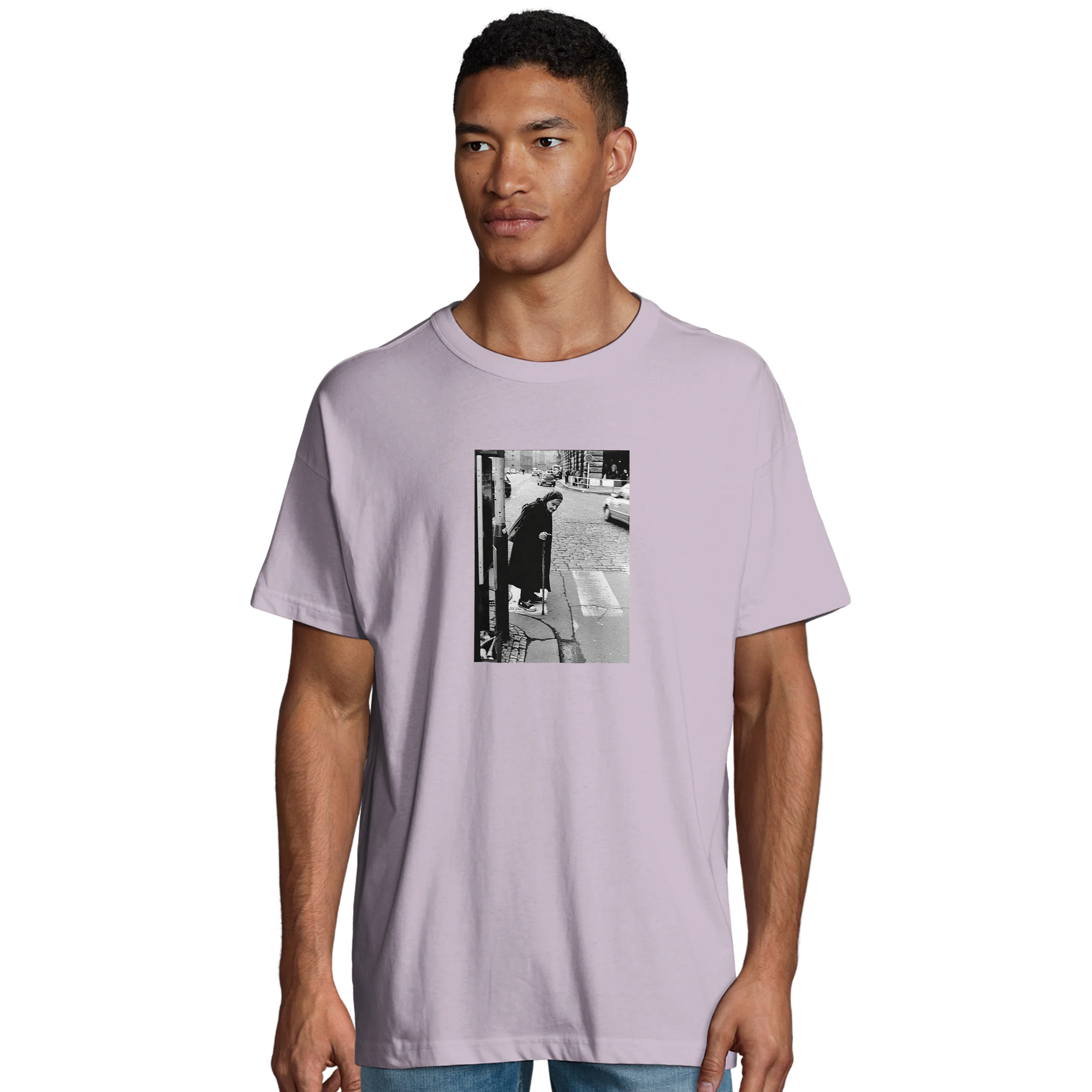 Respect - "Old Star" T-shirt lilak 4
