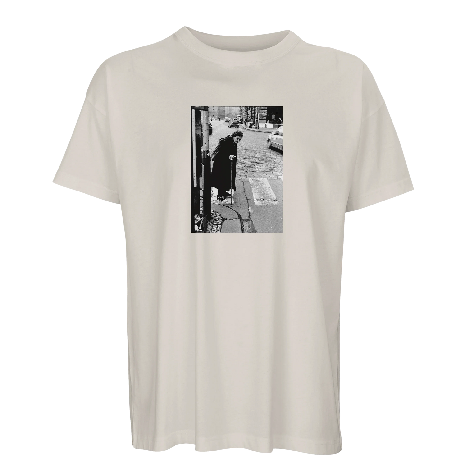 Respect - "Old Star" T-shirt Off White 1