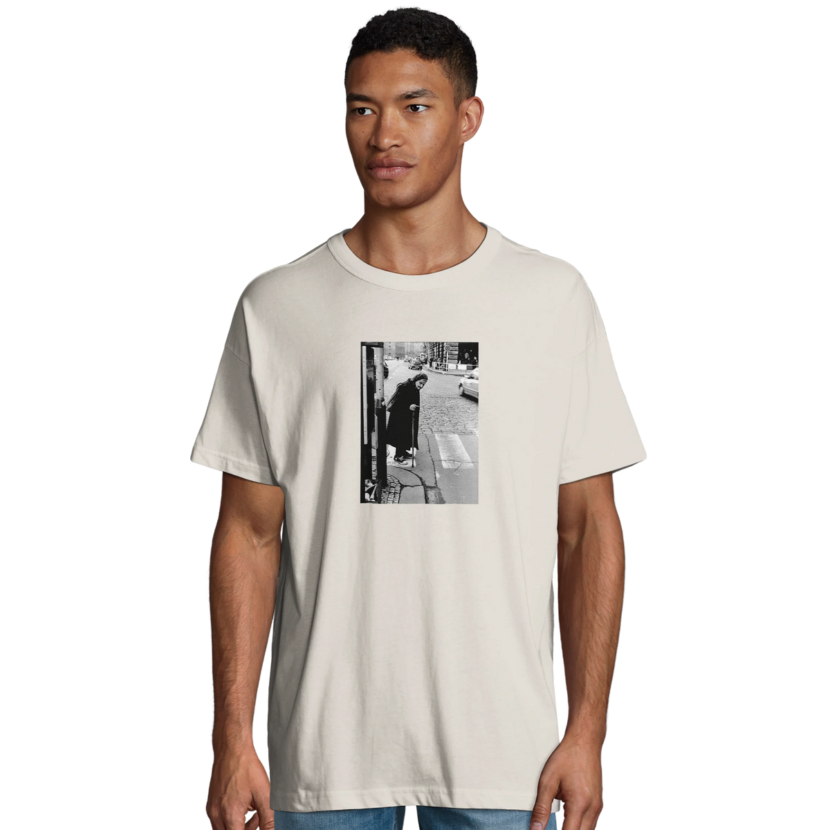 Respect - "Old Star" T-shirt Off White 4