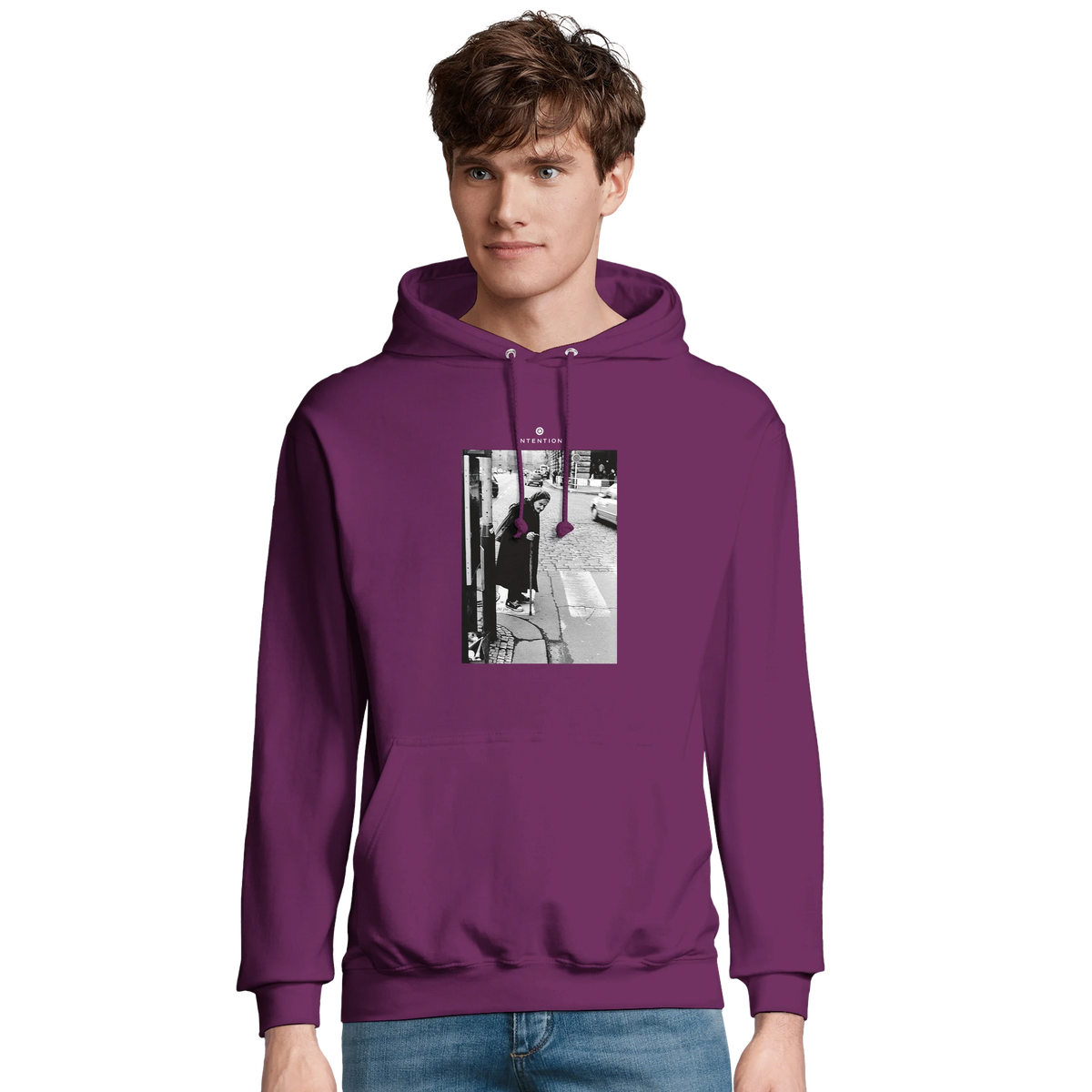 Respect - "Old Star" Hoodie astral purple 3
