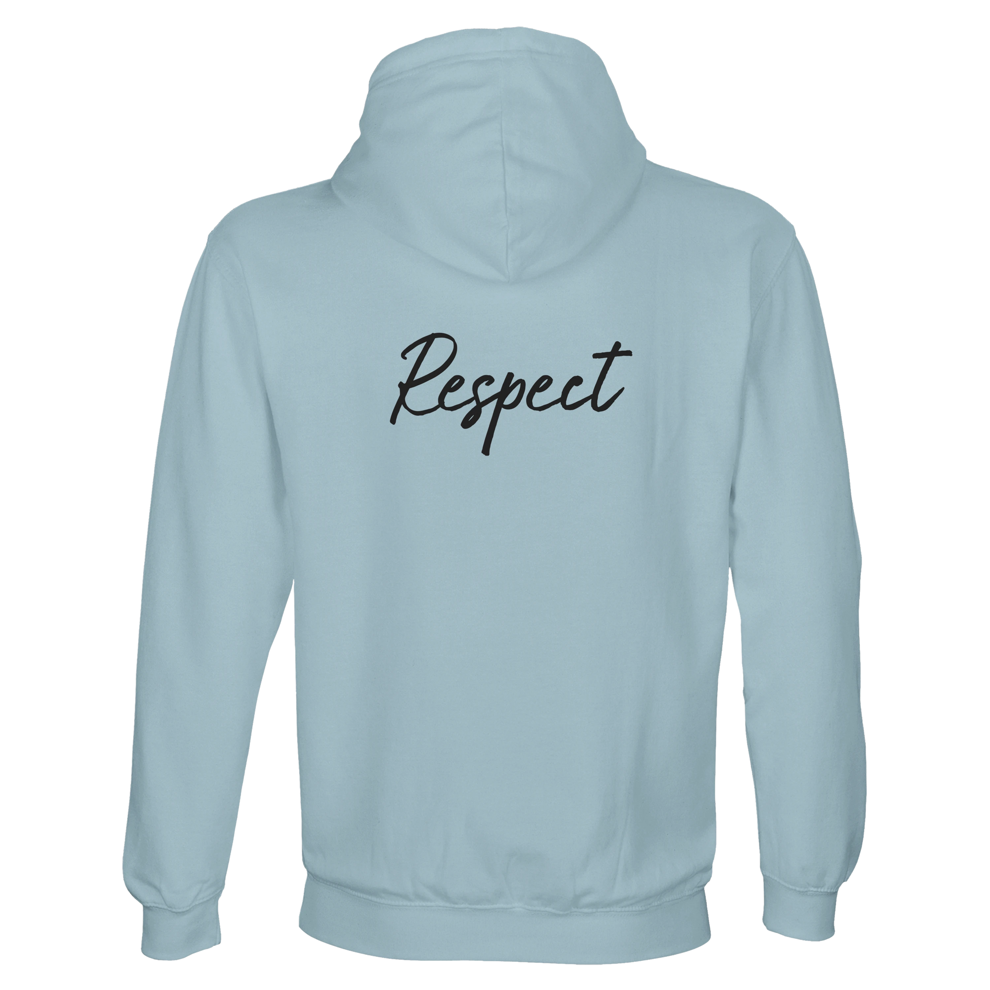 Respect - "Old Star" Hoodie creamy blue 2