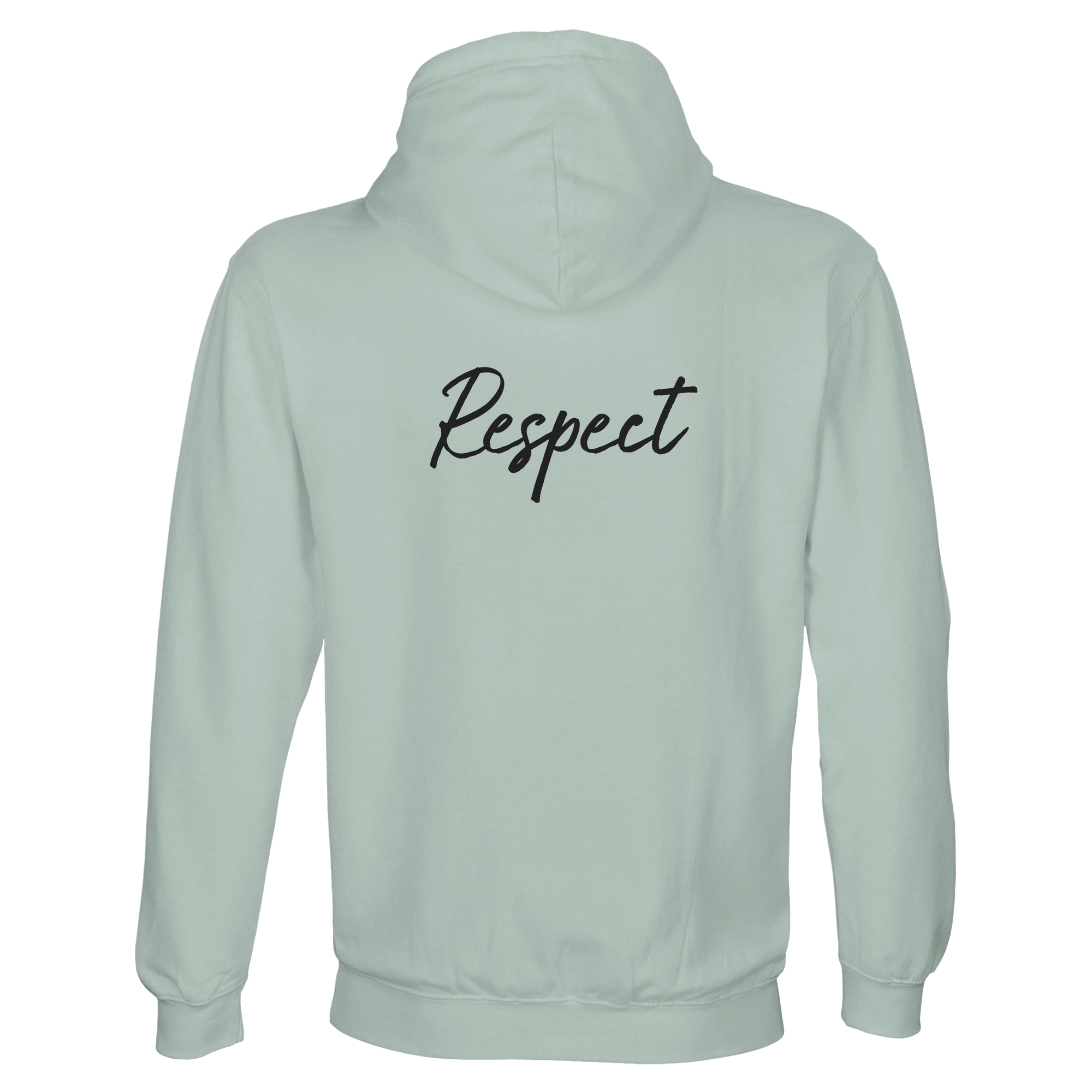 Respect - "Old Star" Hoodie creamy green 2