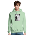 Respect - "Old Star" Hoodie frozen green 3