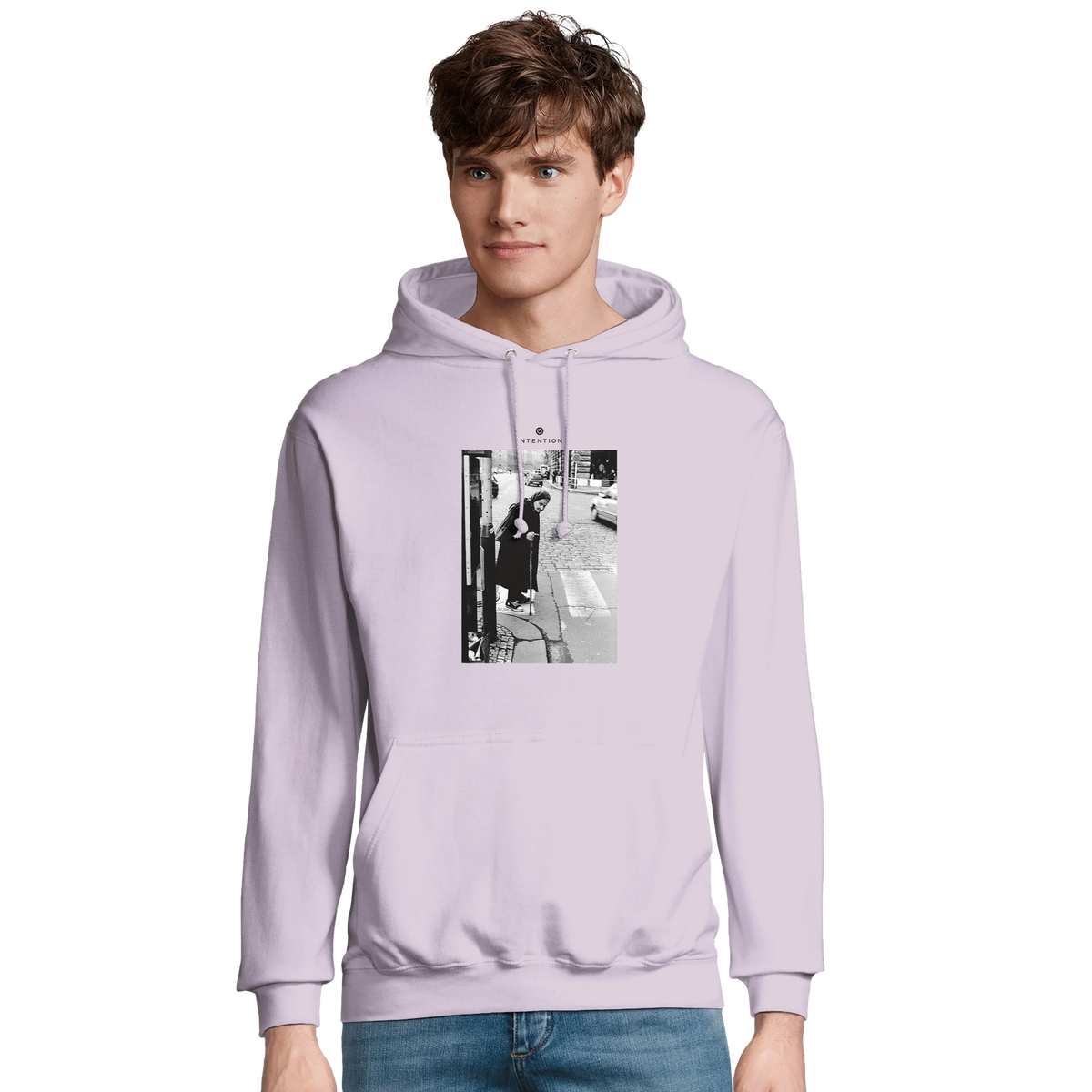 Respect - "Old Star" Hoodie lilak 3