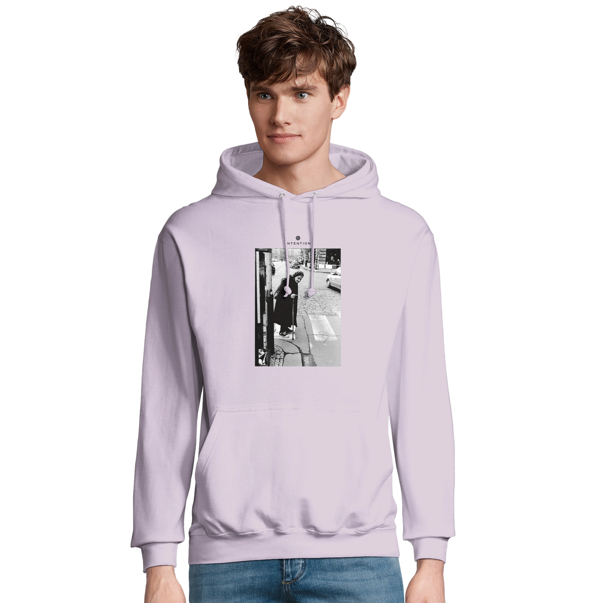 Respect - "Old Star" Hoodie lilak 3