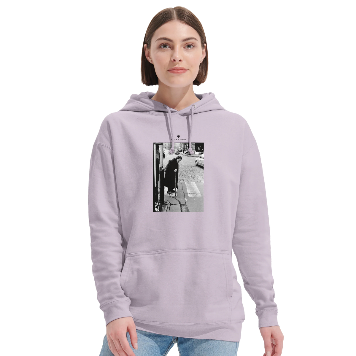 Respect - "Old Star" Hoodie lilak 5