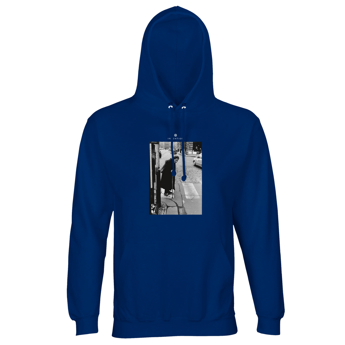 Respect - "Old Star" Hoodie Royal Blue 1