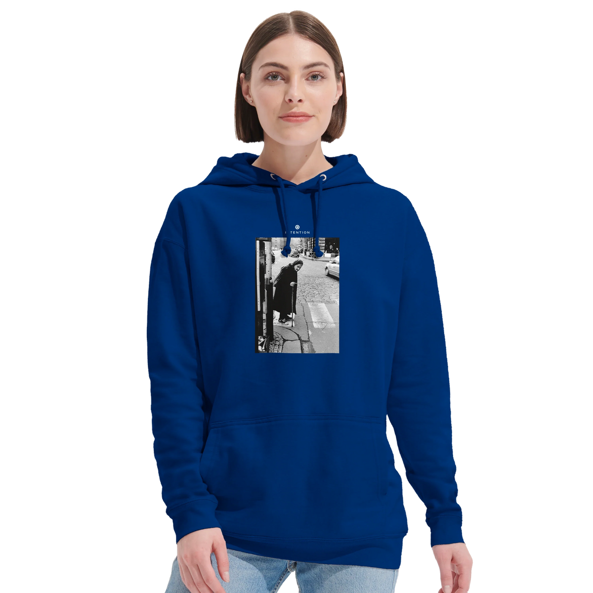 Respect - "Old Star" Hoodie Royal Blue 5