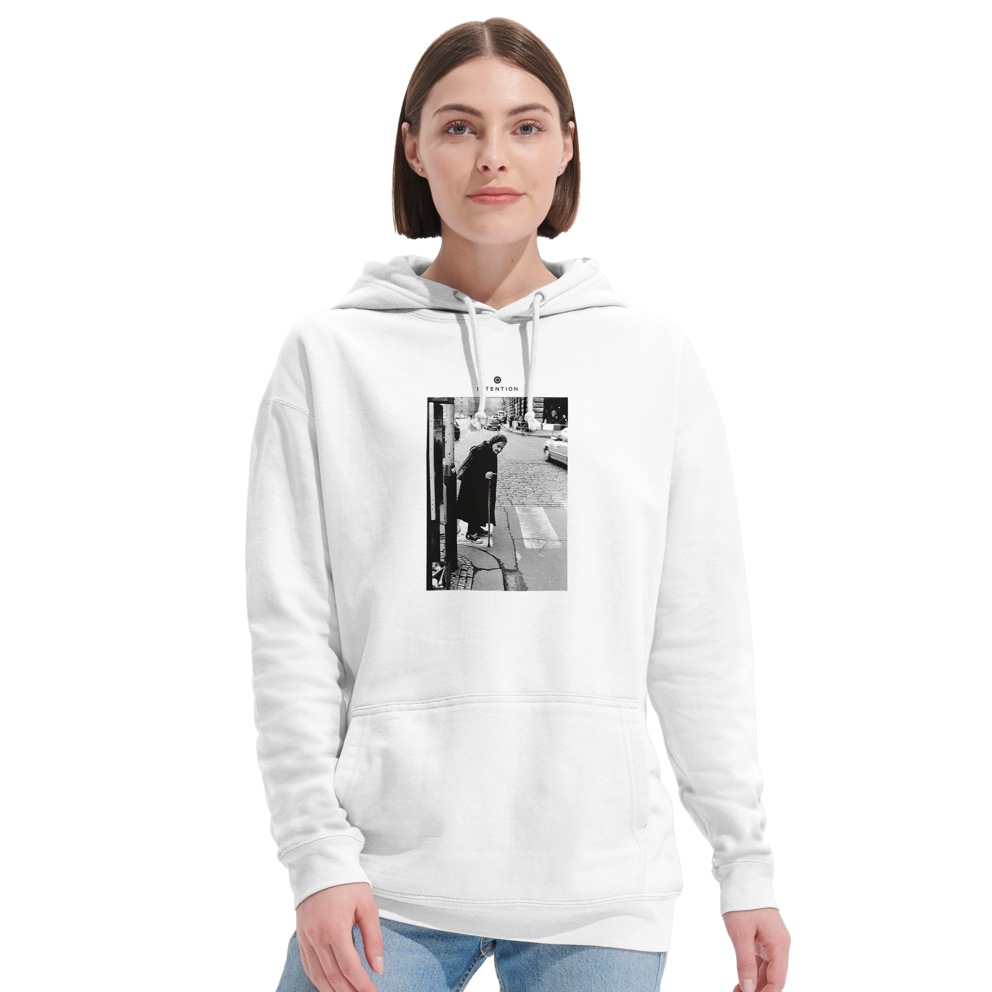 Respect - "Old Star" Hoodie White 5