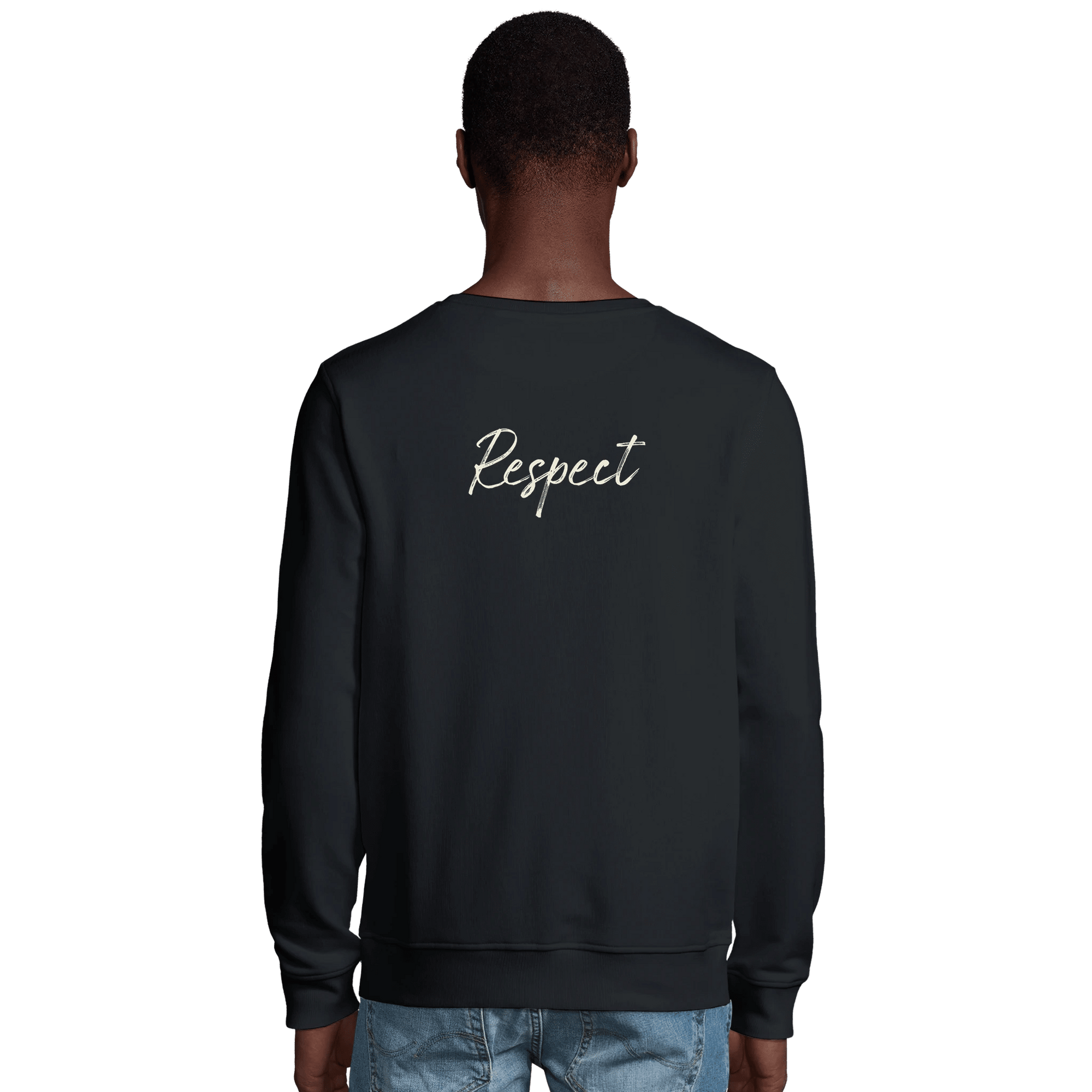 Respect - "Old Star" Sweatshirt Black XS 7
