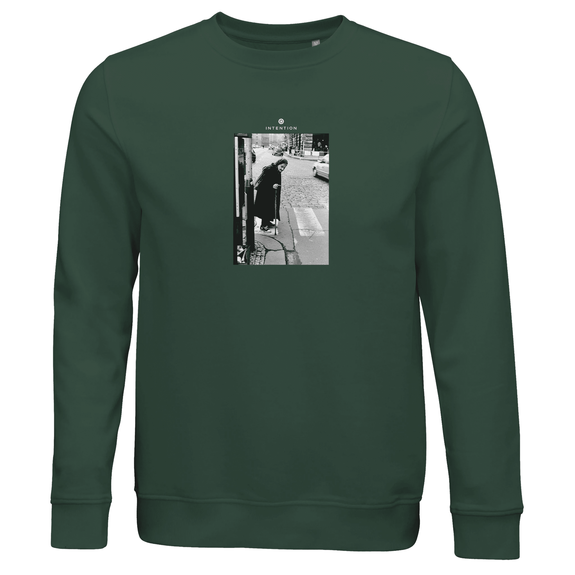 Respect - "Old Star" Sweatshirt Bottle Green XS 40