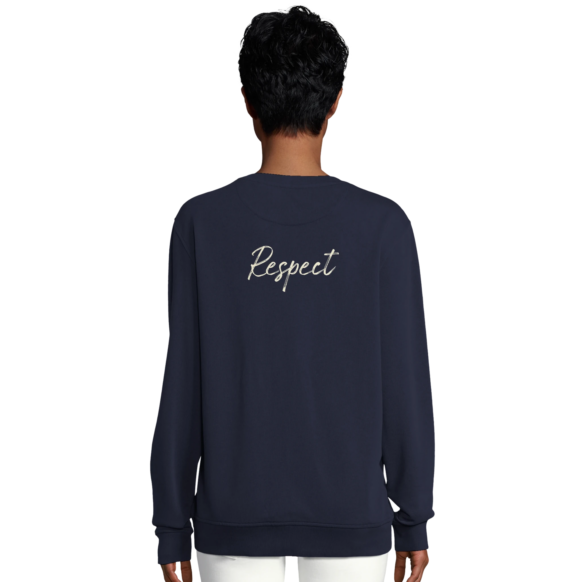 Respect - "Old Star" Sweatshirt French Navy XS 15