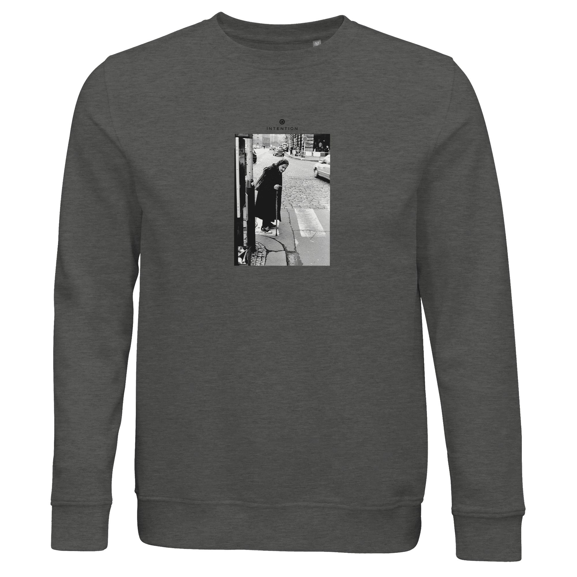 Respect - "Old Star" Sweatshirt Grey Melange XS 28