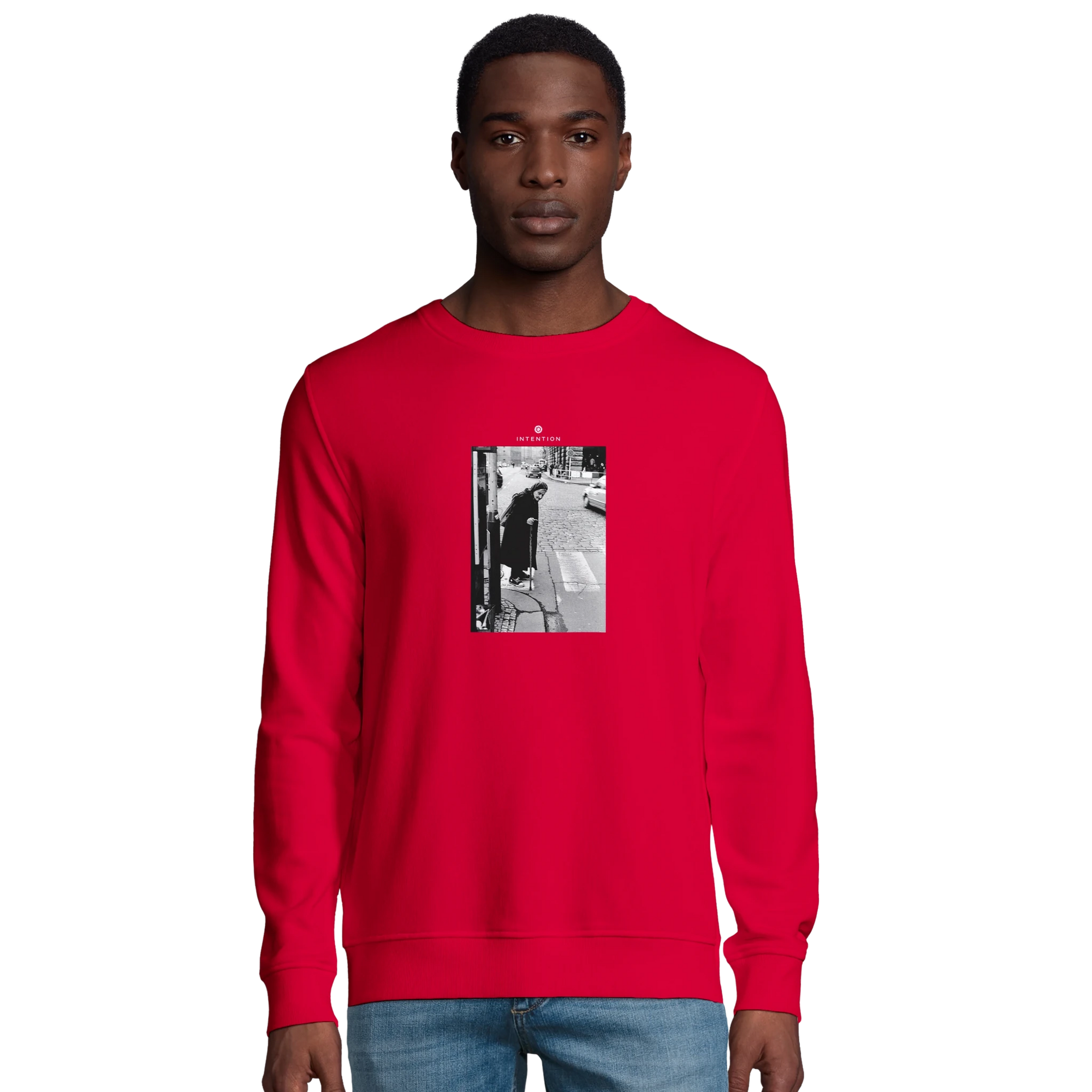 Respect - "Old Star" Sweatshirt Red XS 18