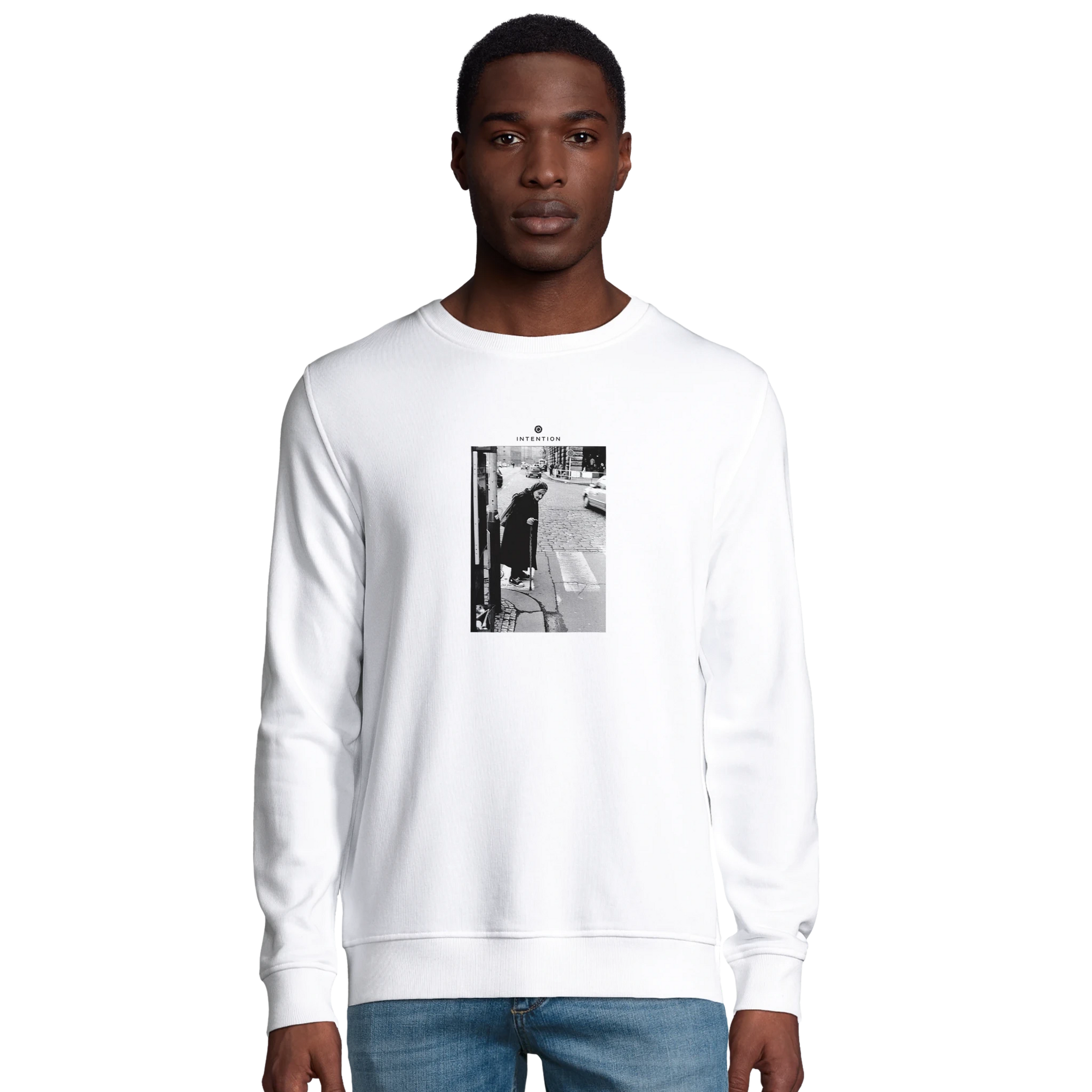 Respect - "Old Star" Sweatshirt White XS 24