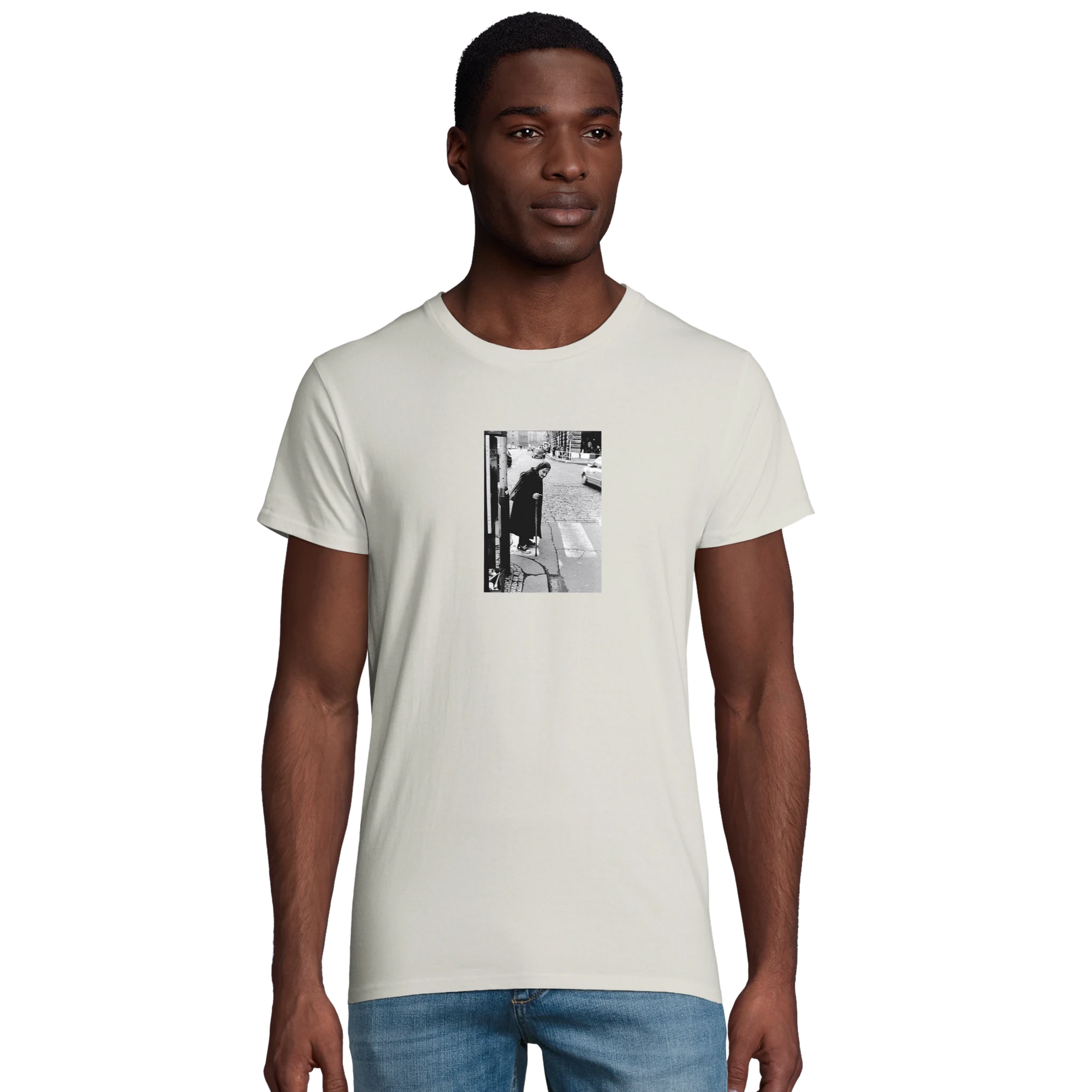 Respect - "Old Star" T-shirt Ash XS 4