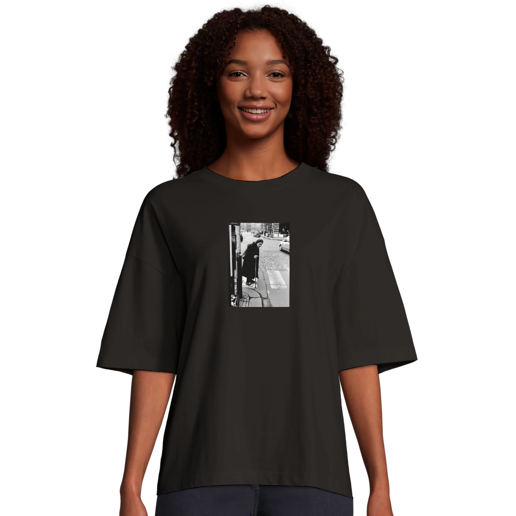 Respect - "Old Star" T-shirt Deep Black XS 12