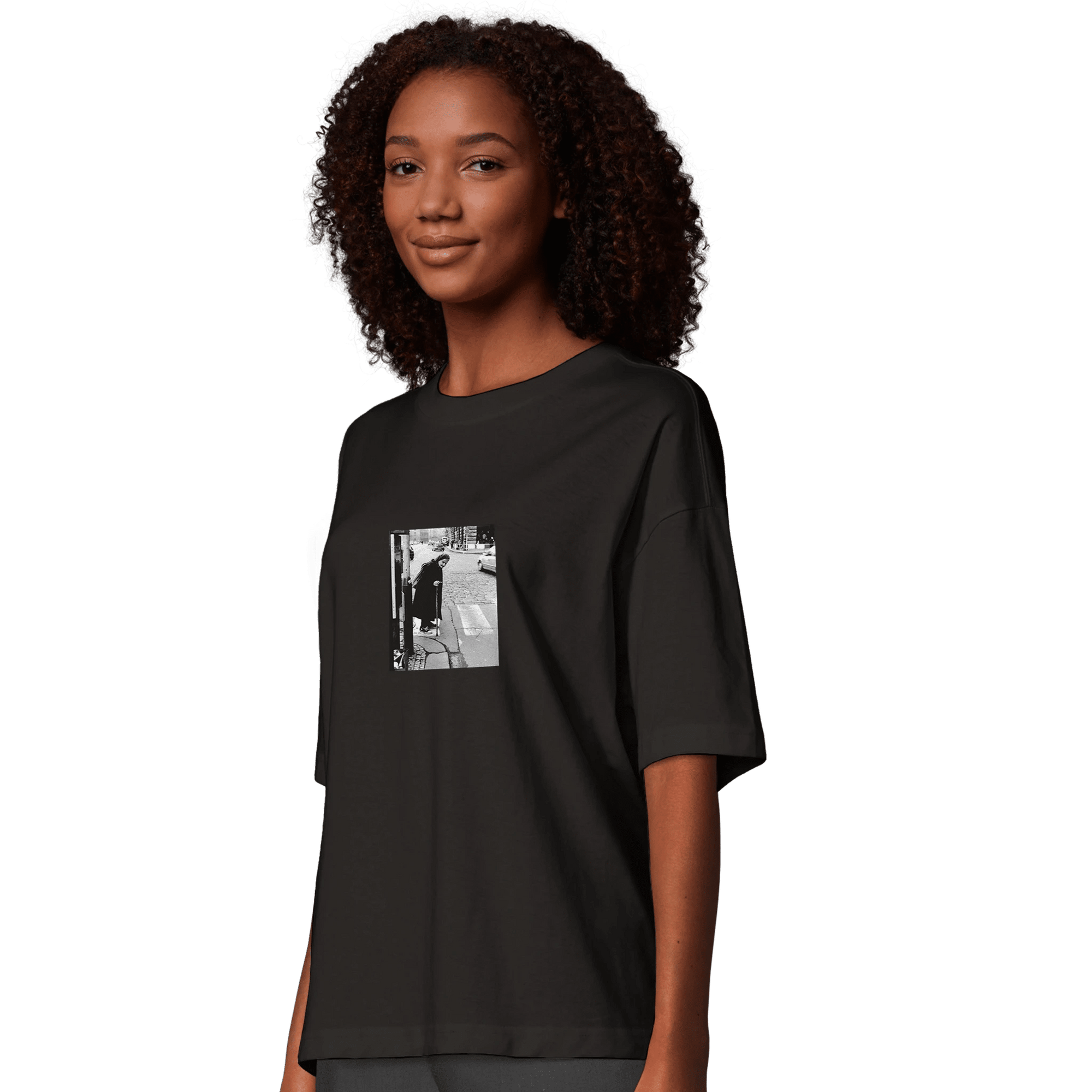 Respect - "Old Star" T-shirt Deep Black XS 9