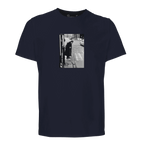 Respect - "Old Star" T-shirt French Navy XS 40