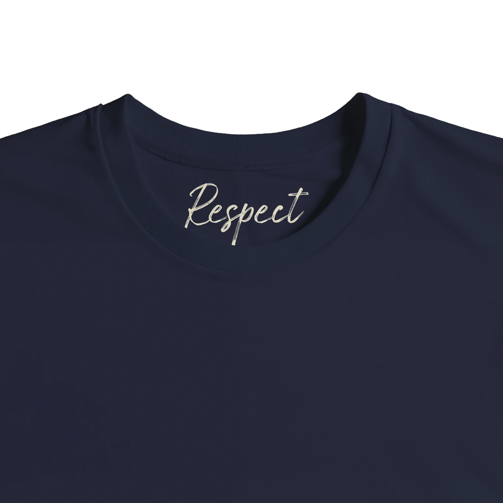 Respect - "Old Star" T-shirt French Navy XS 41