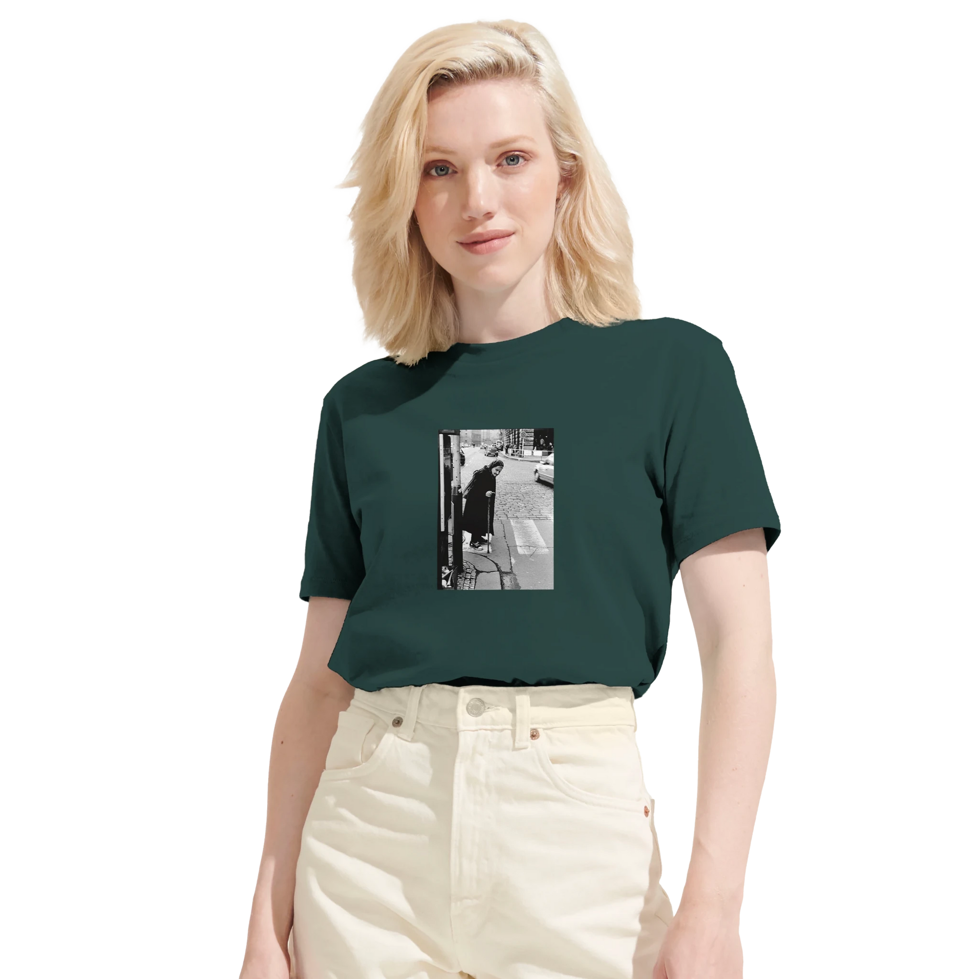 Respect - "Old Star" T-shirt green empire XS 27