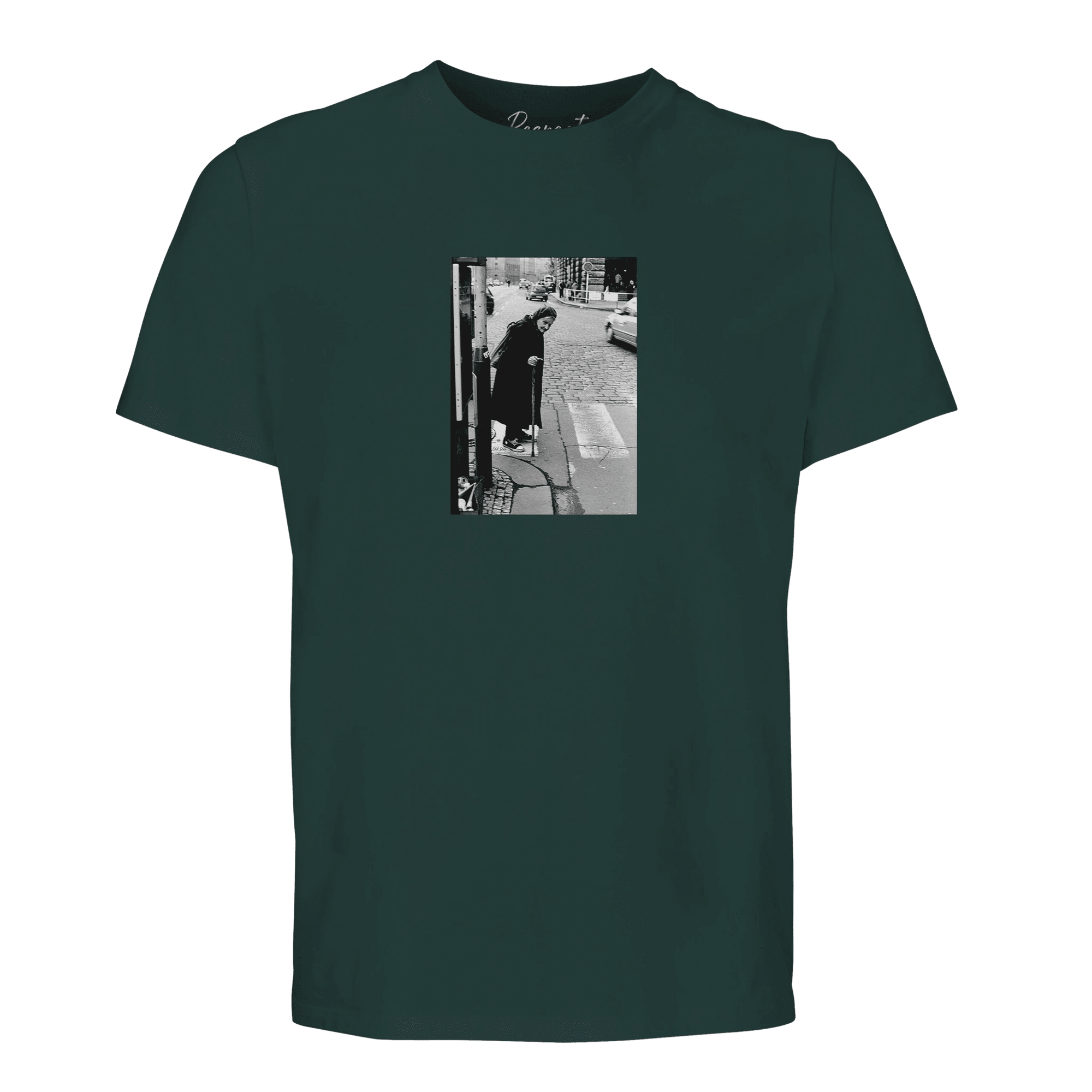 Respect - "Old Star" T-shirt green empire XS 22