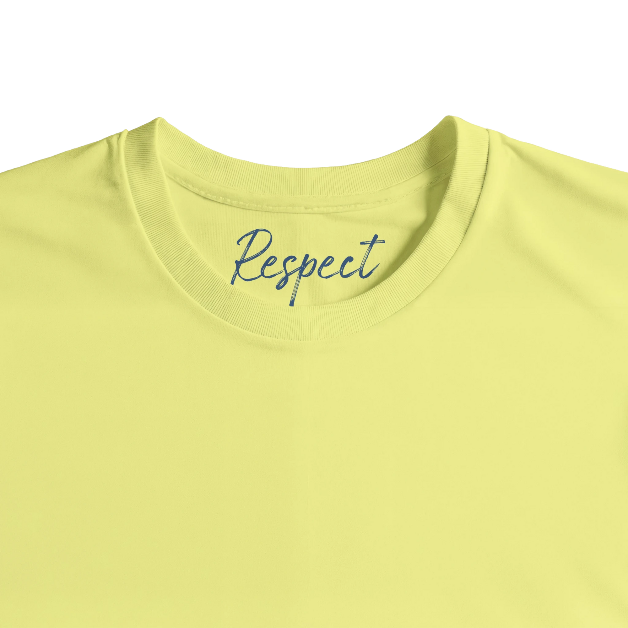Respect - "Old Star" T-shirt Light Yellow XS 65