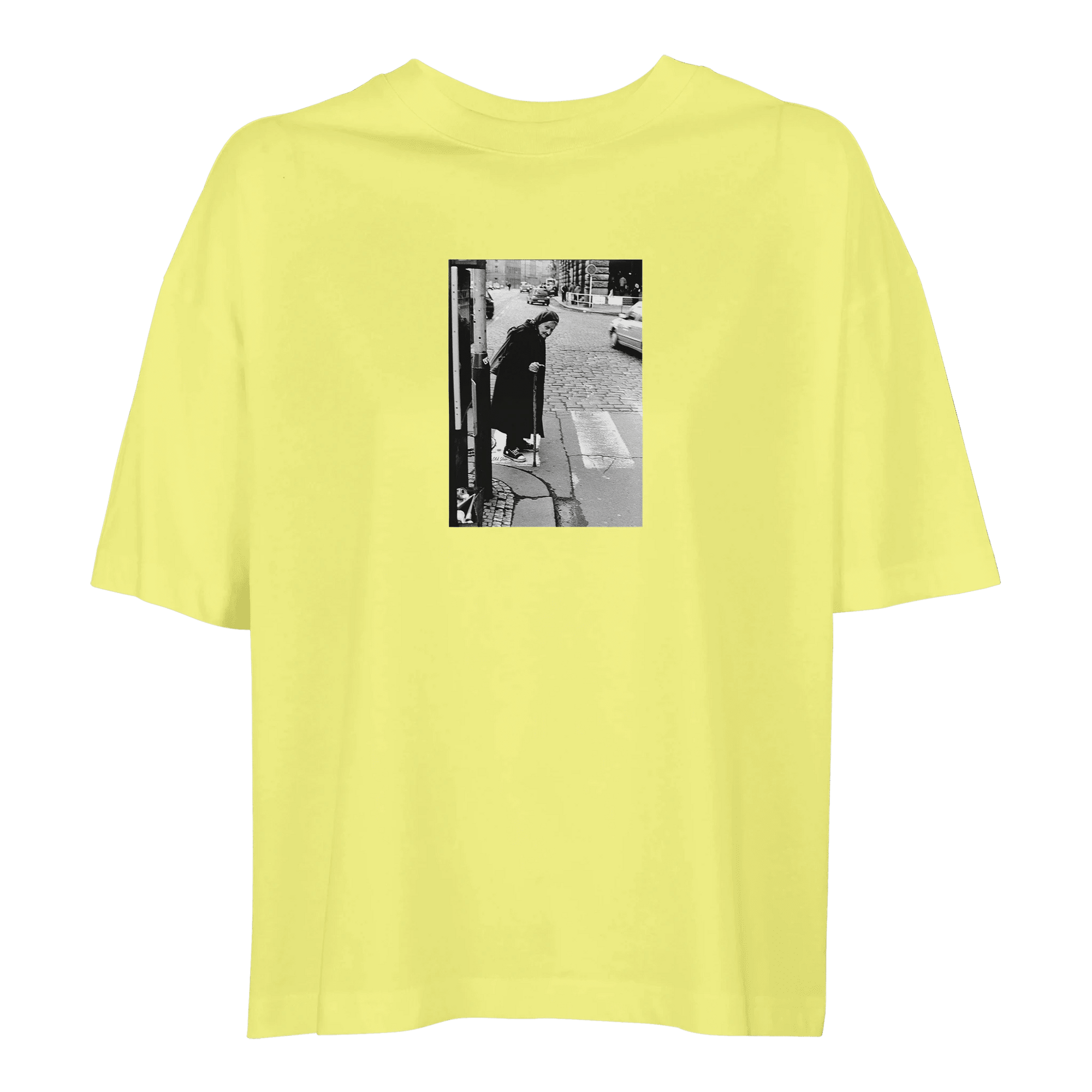 Respect - "Old Star" T-shirt Light Yellow XS 25