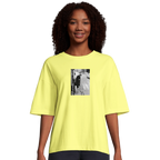 Respect - "Old Star" T-shirt Light Yellow XS 4