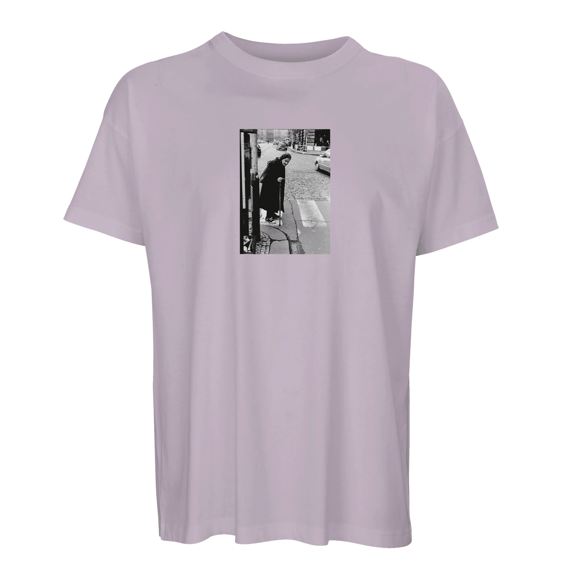 Respect - "Old Star" T-shirt lilak S 29