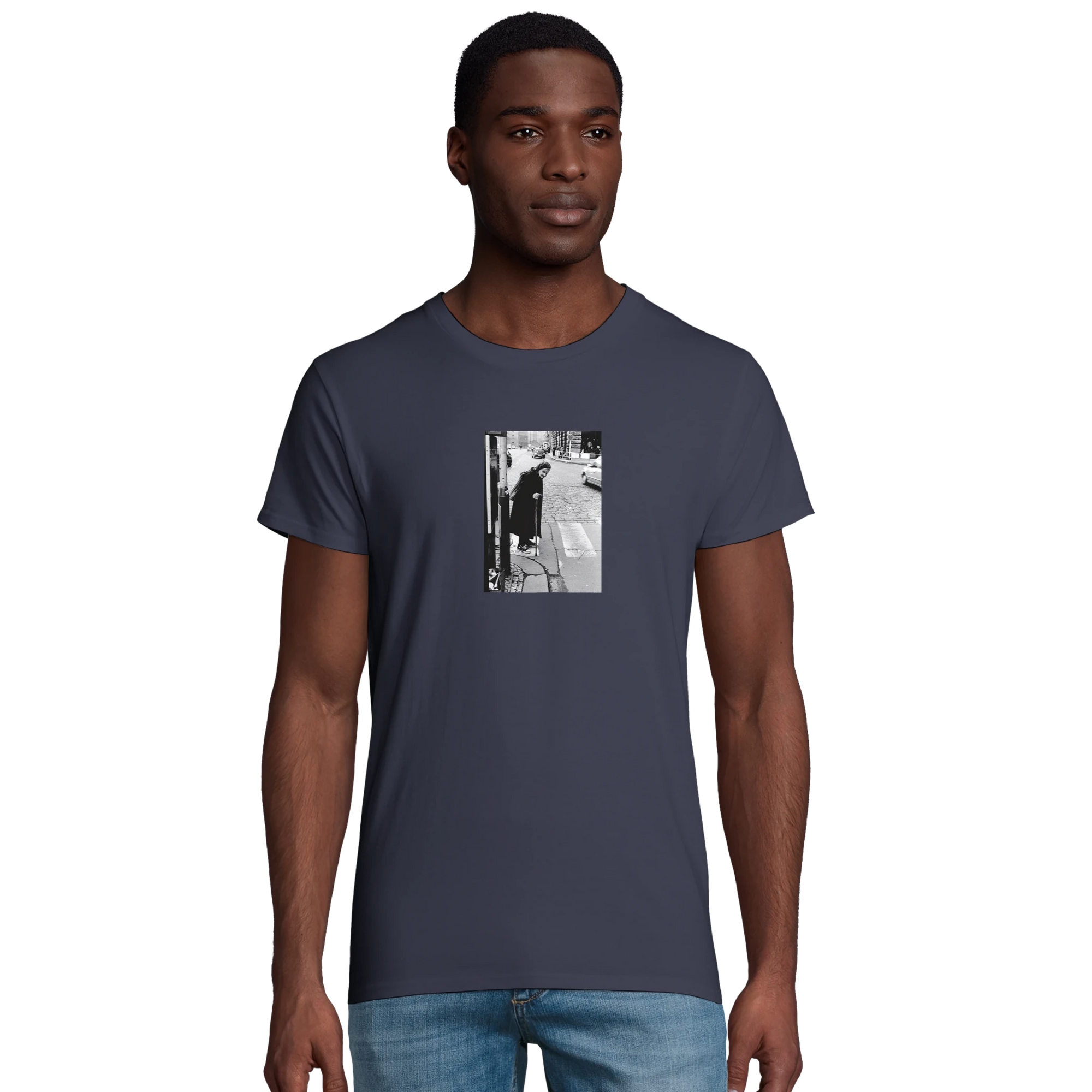 Respect - "Old Star" T-shirt mouse grey XS 4