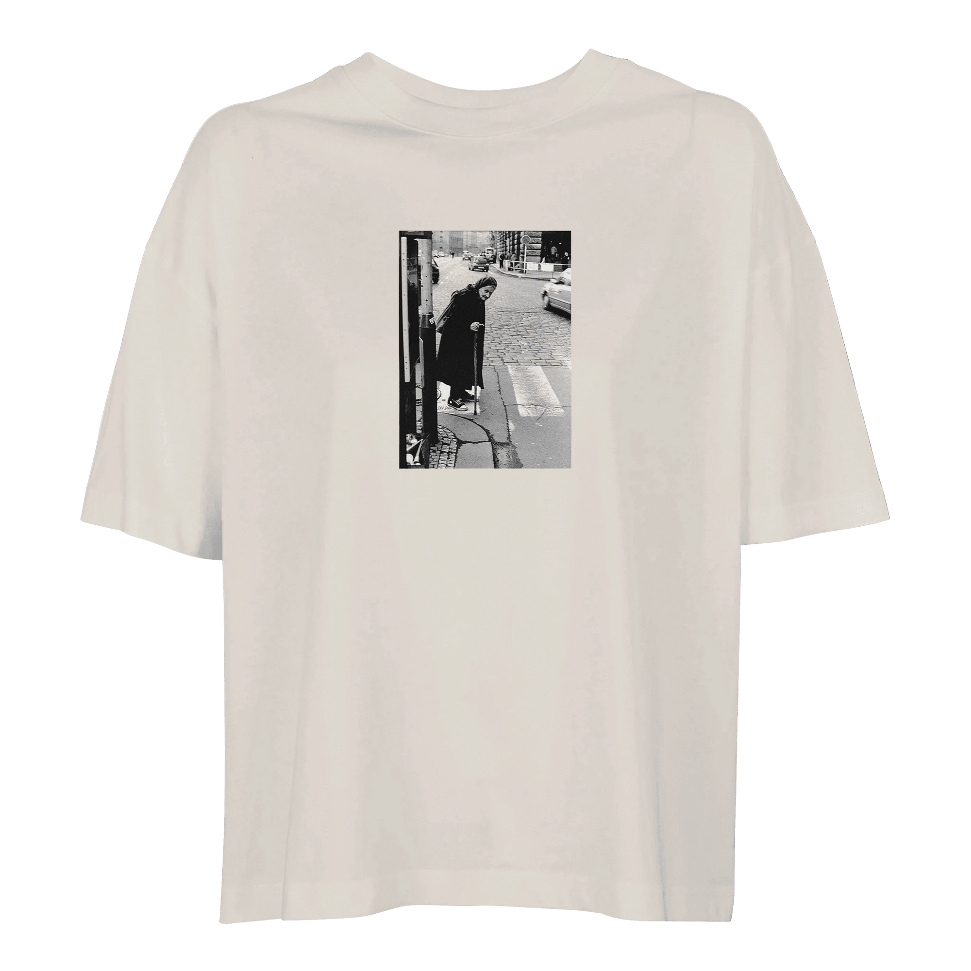 Respect - "Old Star" T-shirt Off White XS 10