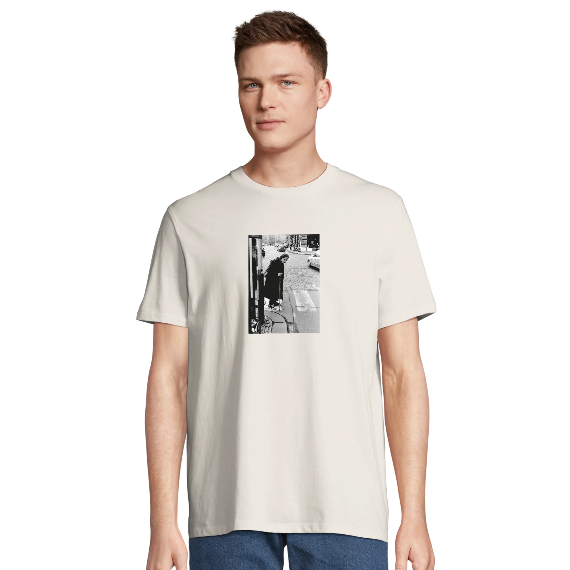 Respect - "Old Star" T-shirt Off White XS 55