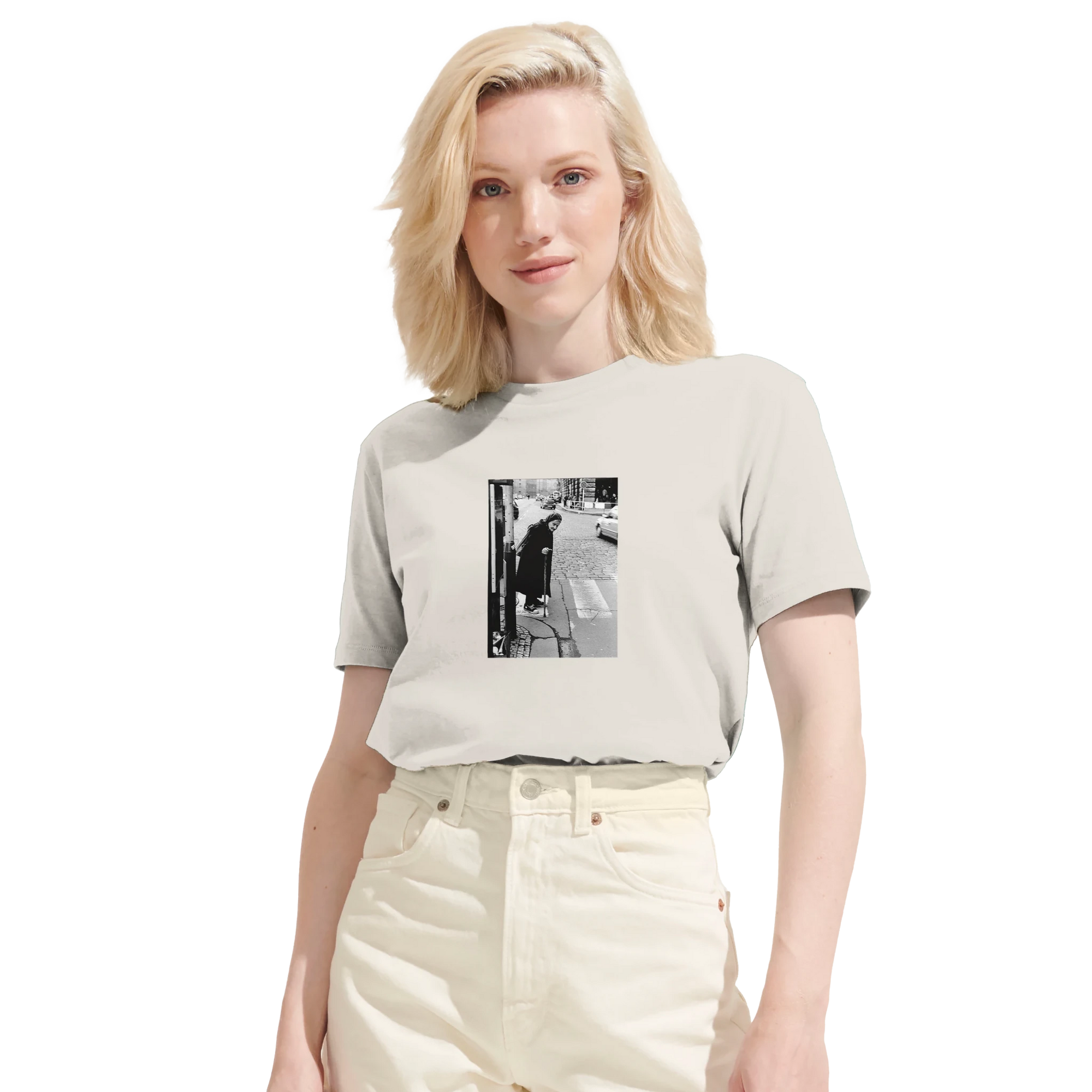 Respect - "Old Star" T-shirt Off White XS 57