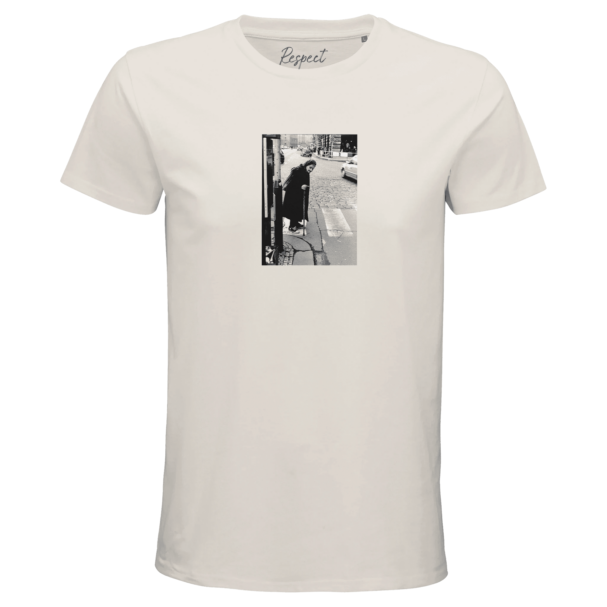 Respect - "Old Star" T-shirt Off White XS 15