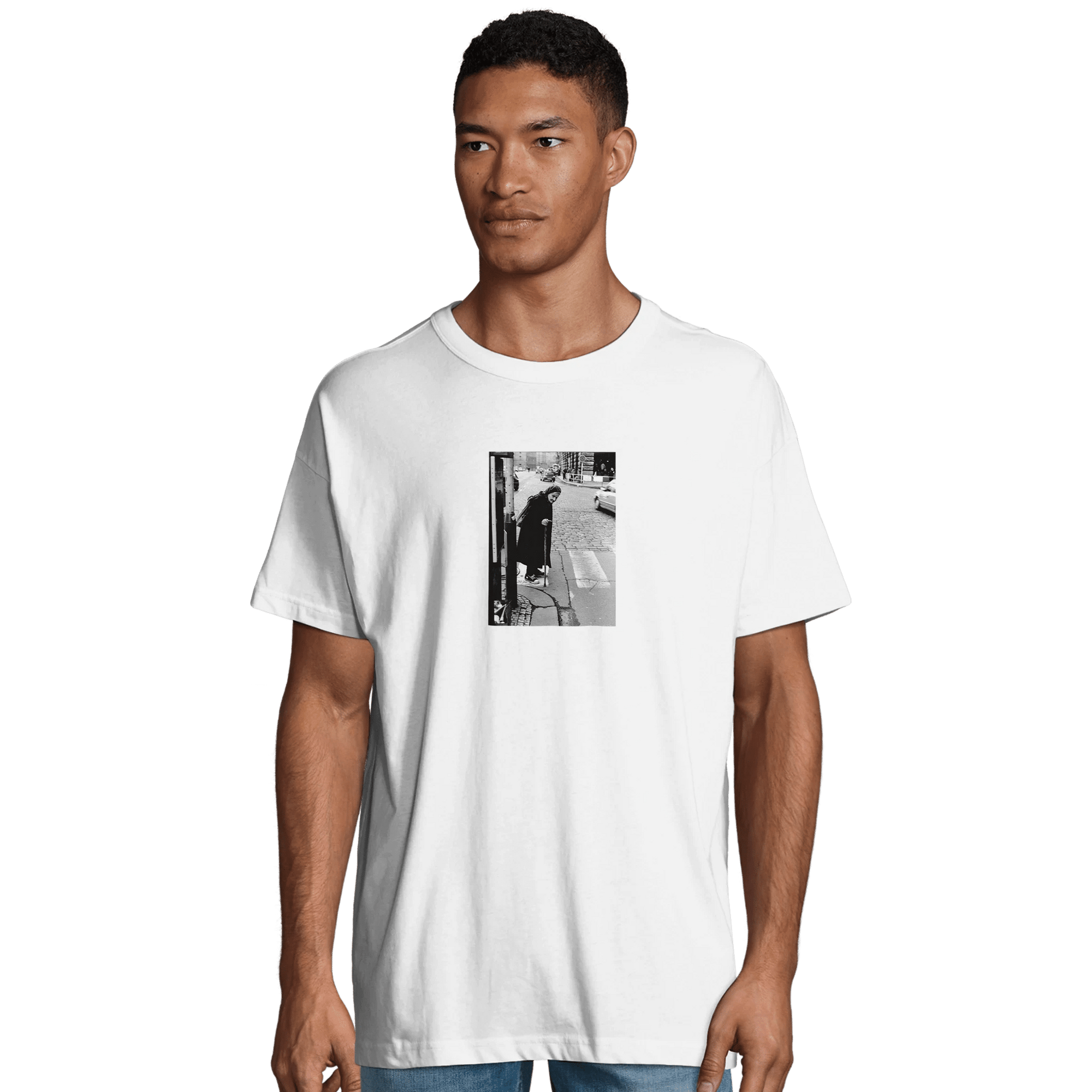 Respect - "Old Star" T-shirt White S 7