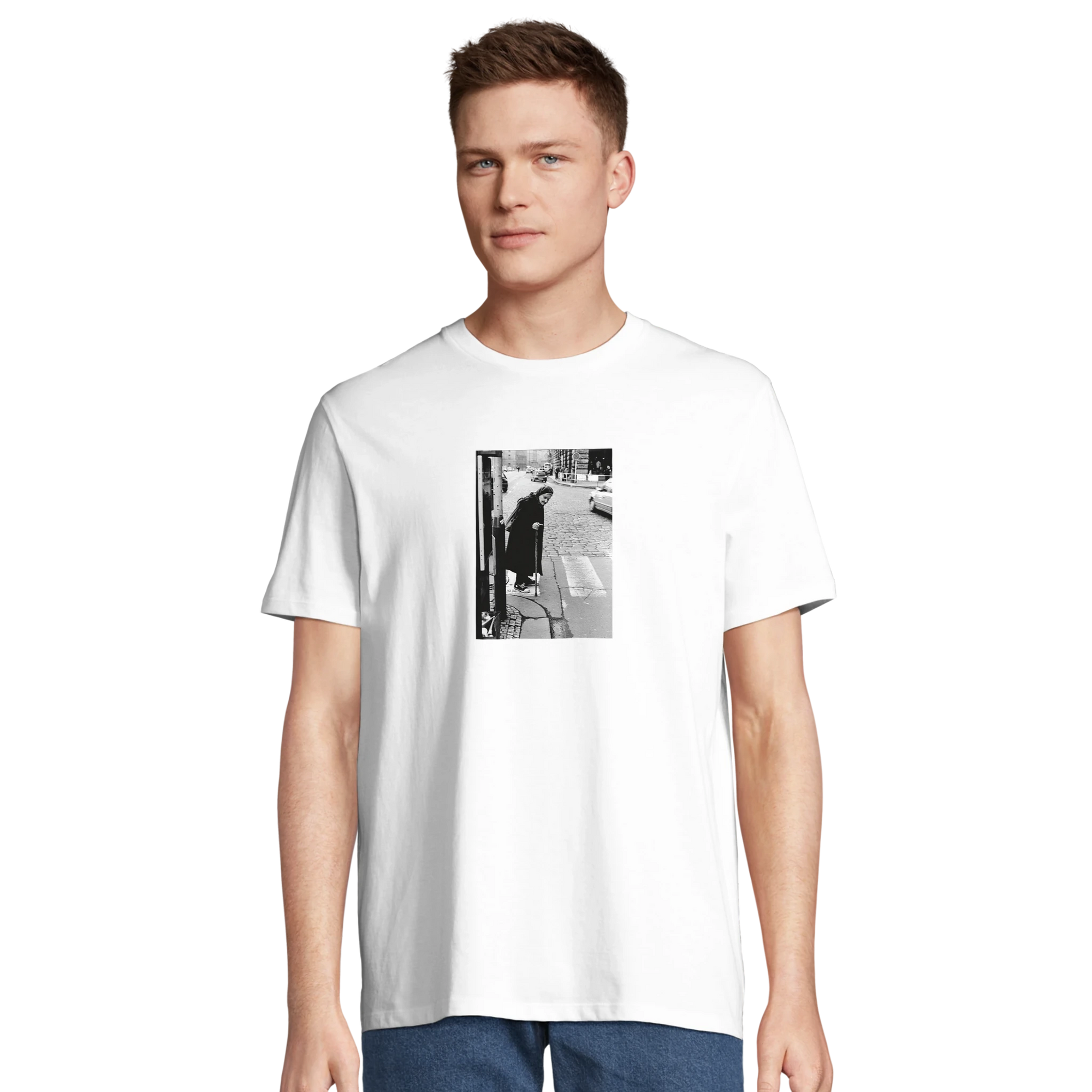 Respect - "Old Star" T-shirt White XS 73