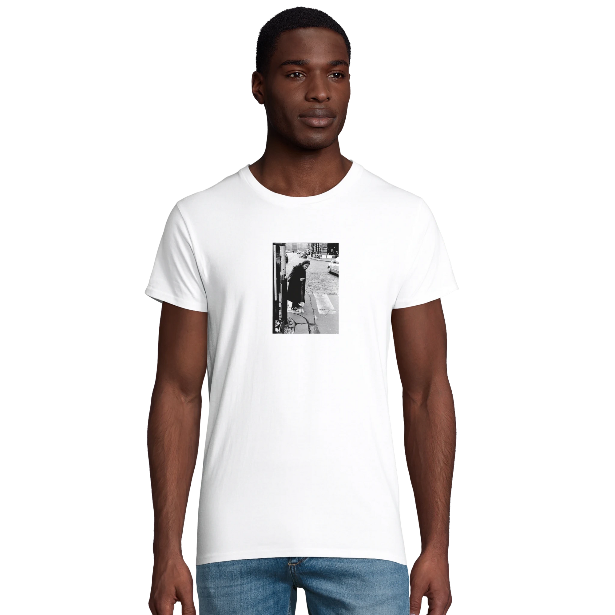Respect - "Old Star" T-shirt White XS 4