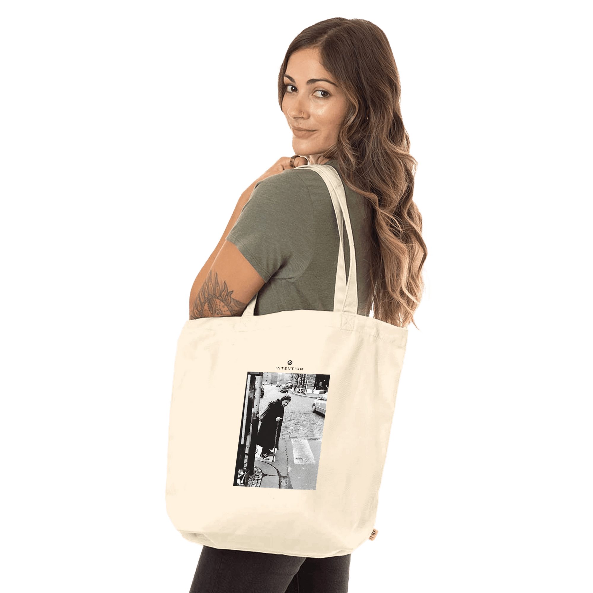 Respect - "Old Star" Tote Bag Natural 4