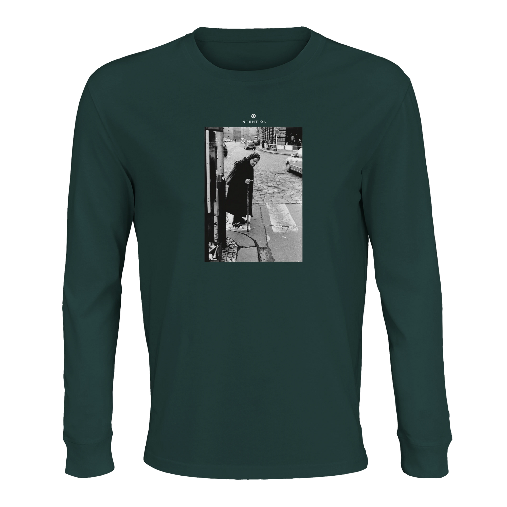 Respect - "Old Star" Long sleeve green empire 1