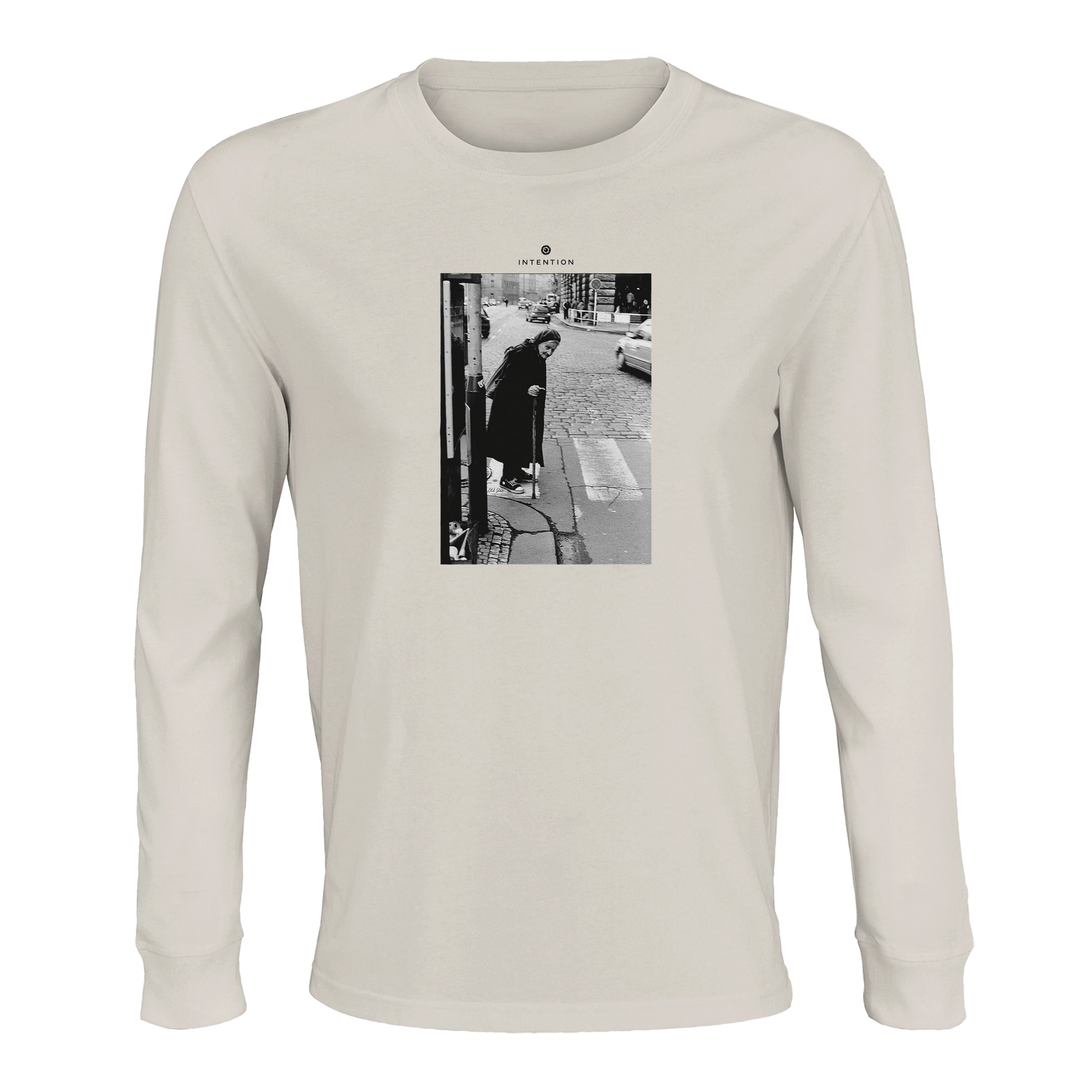 Respect - "Old Star" Long sleeve Off White 1