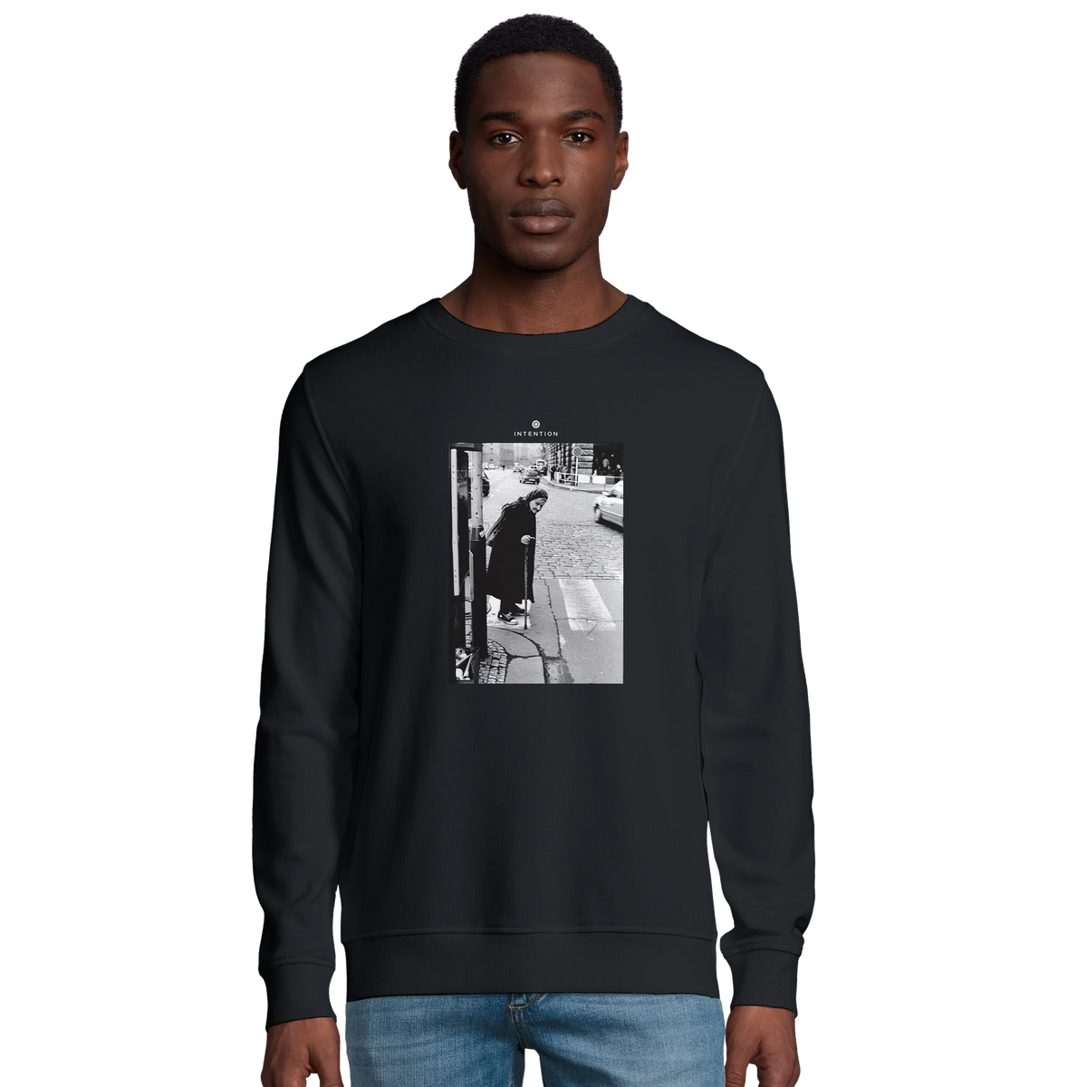 Respect - "Old Star" Sweatshirt Black 4