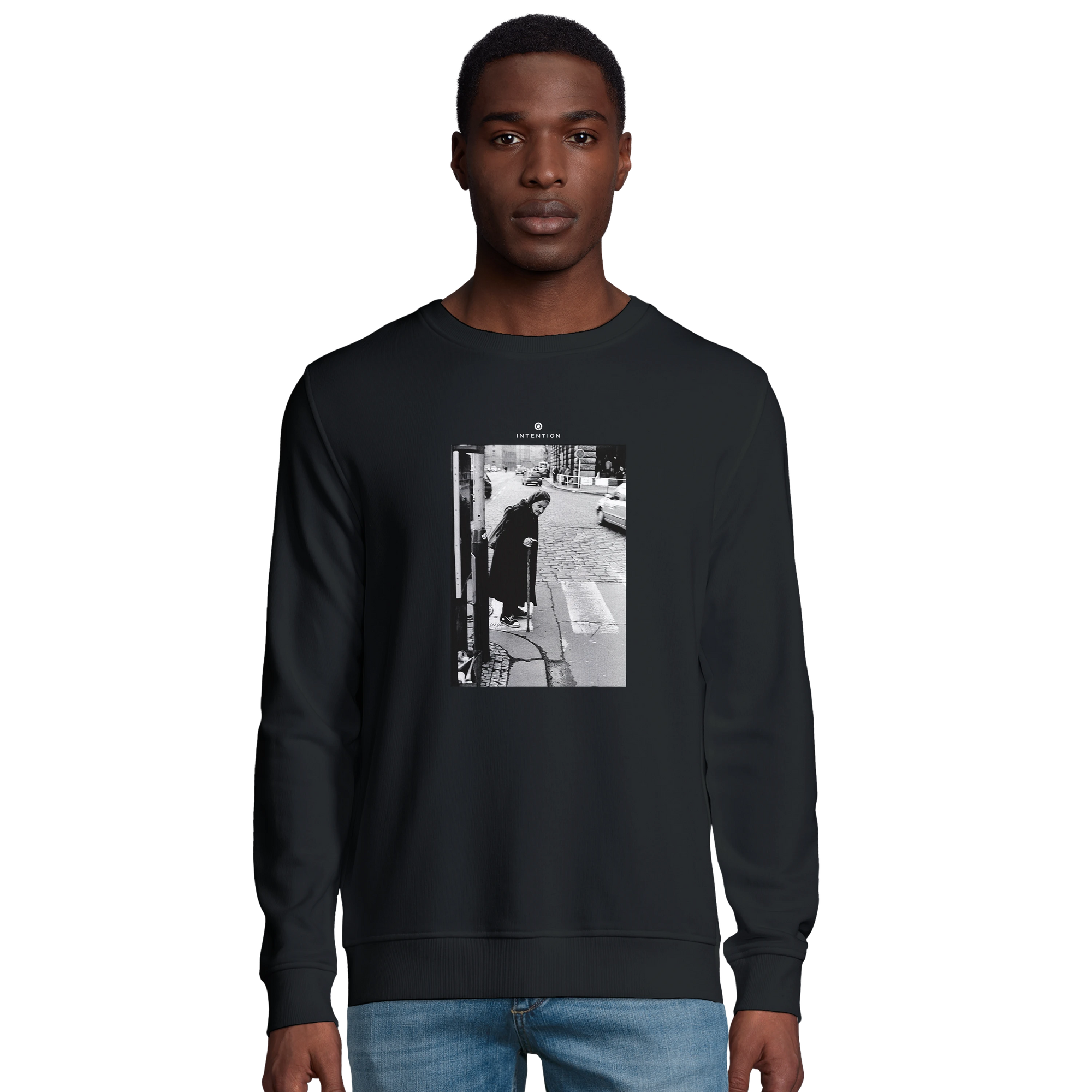 Respect - "Old Star" Sweatshirt Black 4