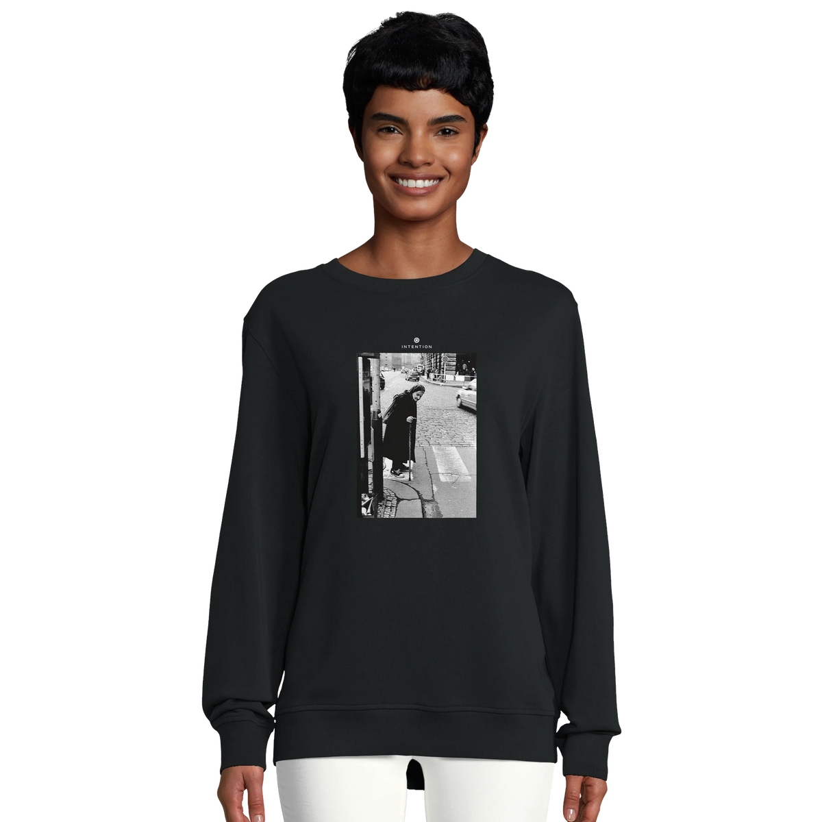 Respect - "Old Star" Sweatshirt Black 6