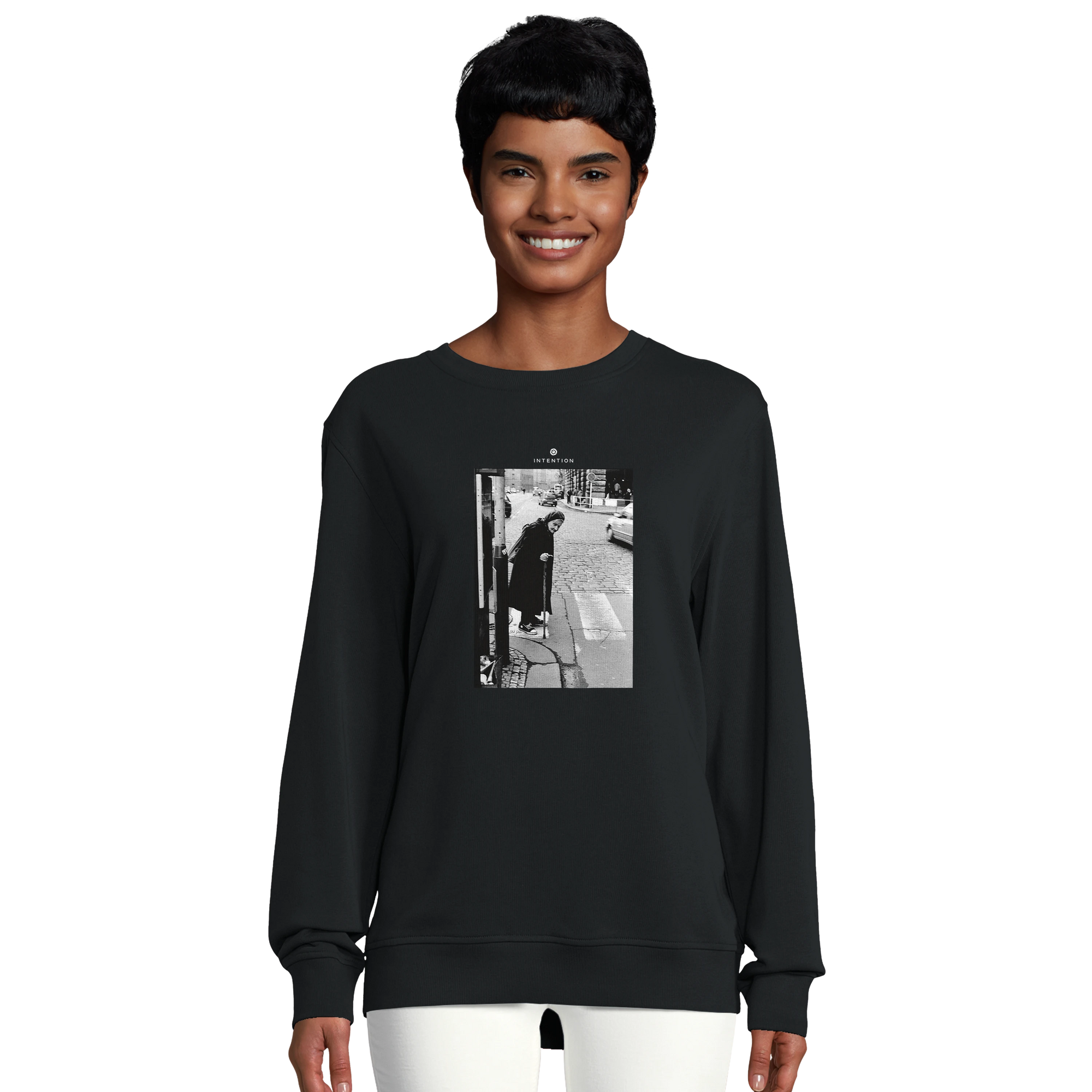 Respect - "Old Star" Sweatshirt Black 6