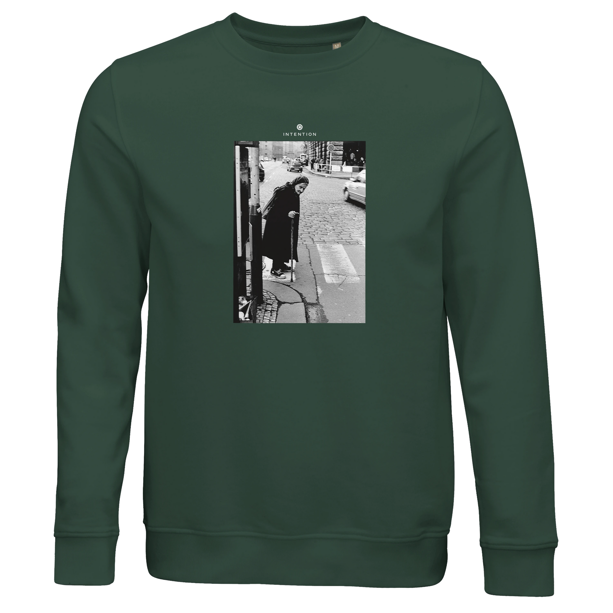 Respect - "Old Star" Sweatshirt Bottle Green 1
