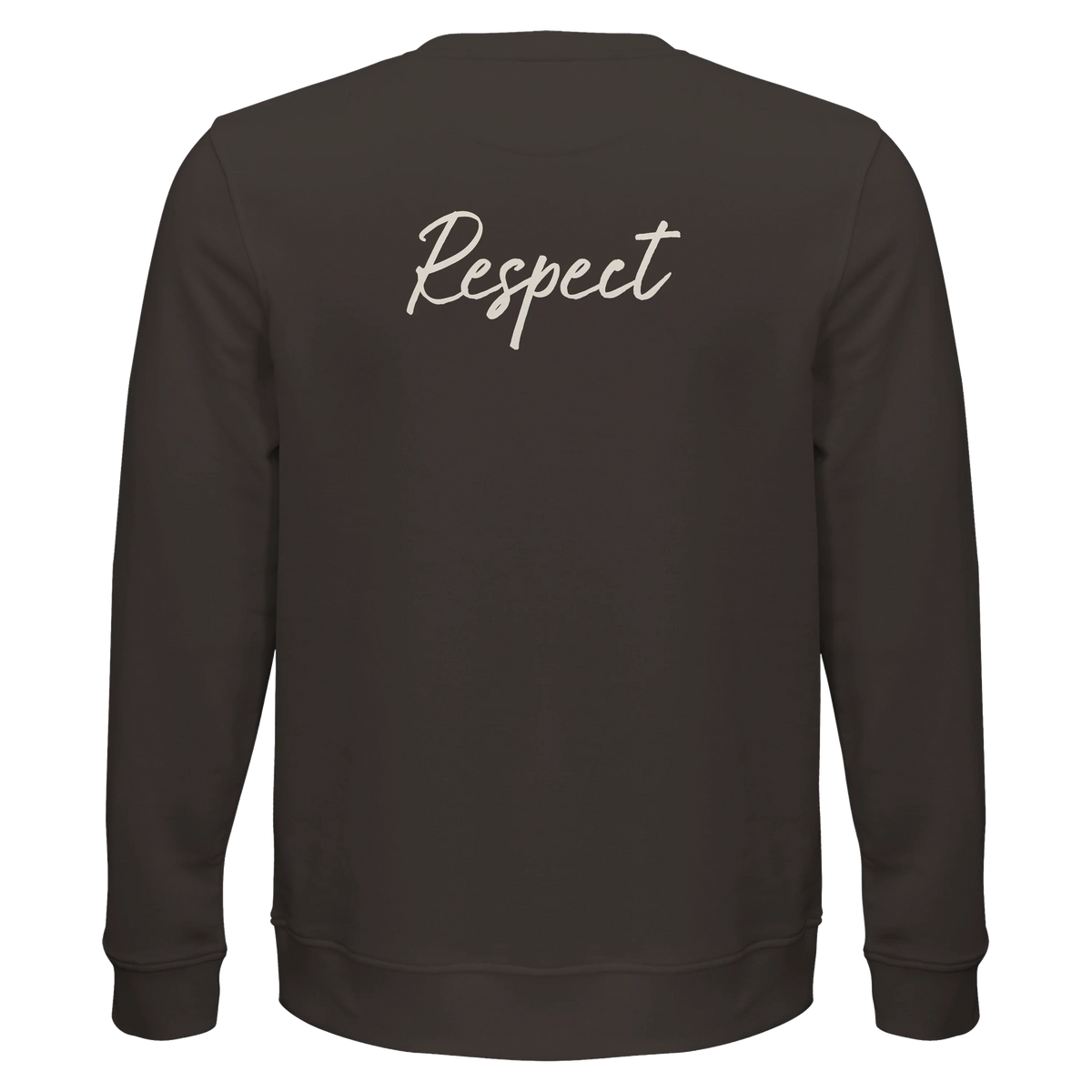 Respect - "Old Star" Sweatshirt deep charcoal grey 2