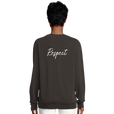 Respect - "Old Star" Sweatshirt deep charcoal grey 5